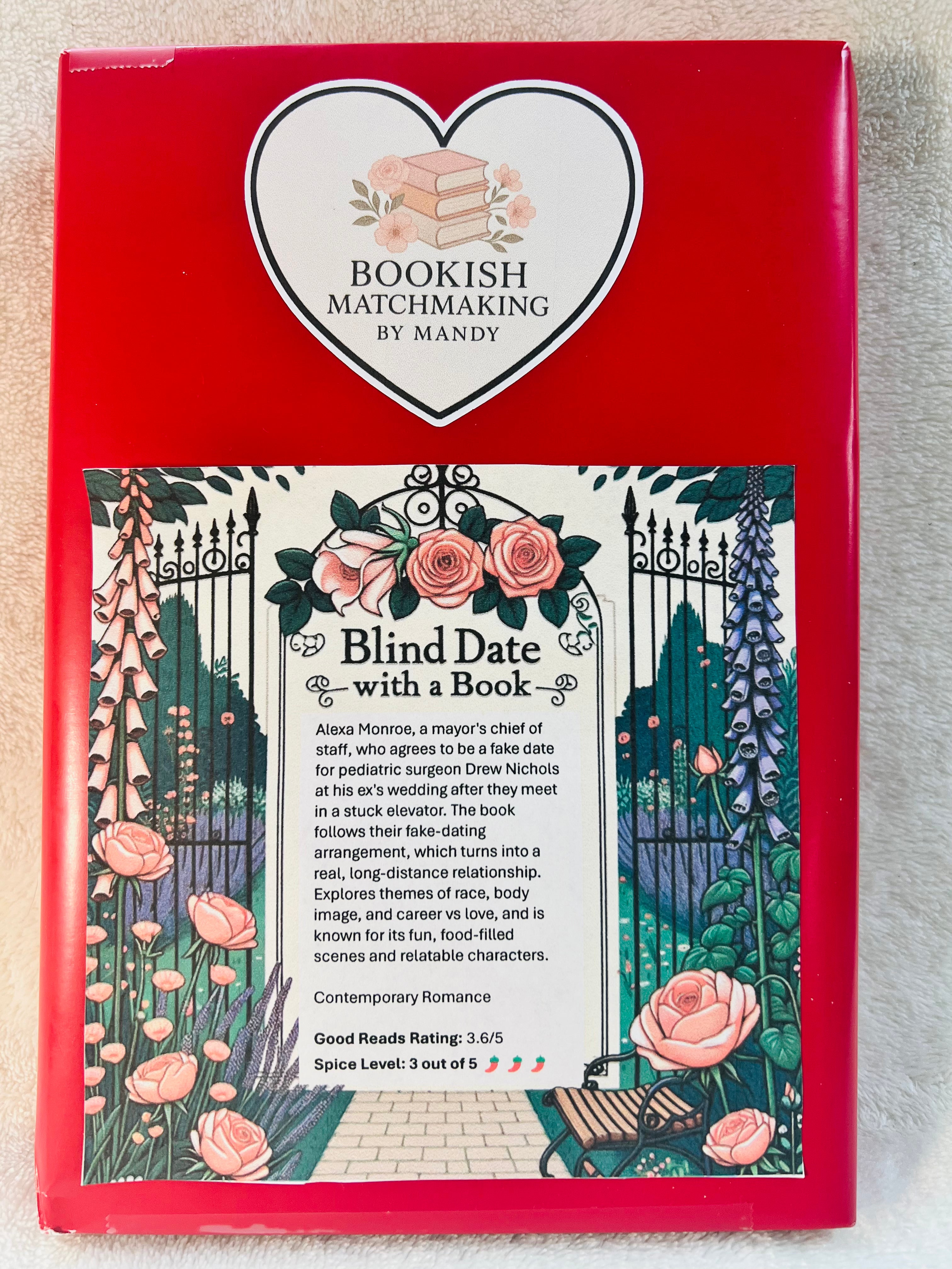 Contemporary Romance - New/Like New Blind Date with a Book 72