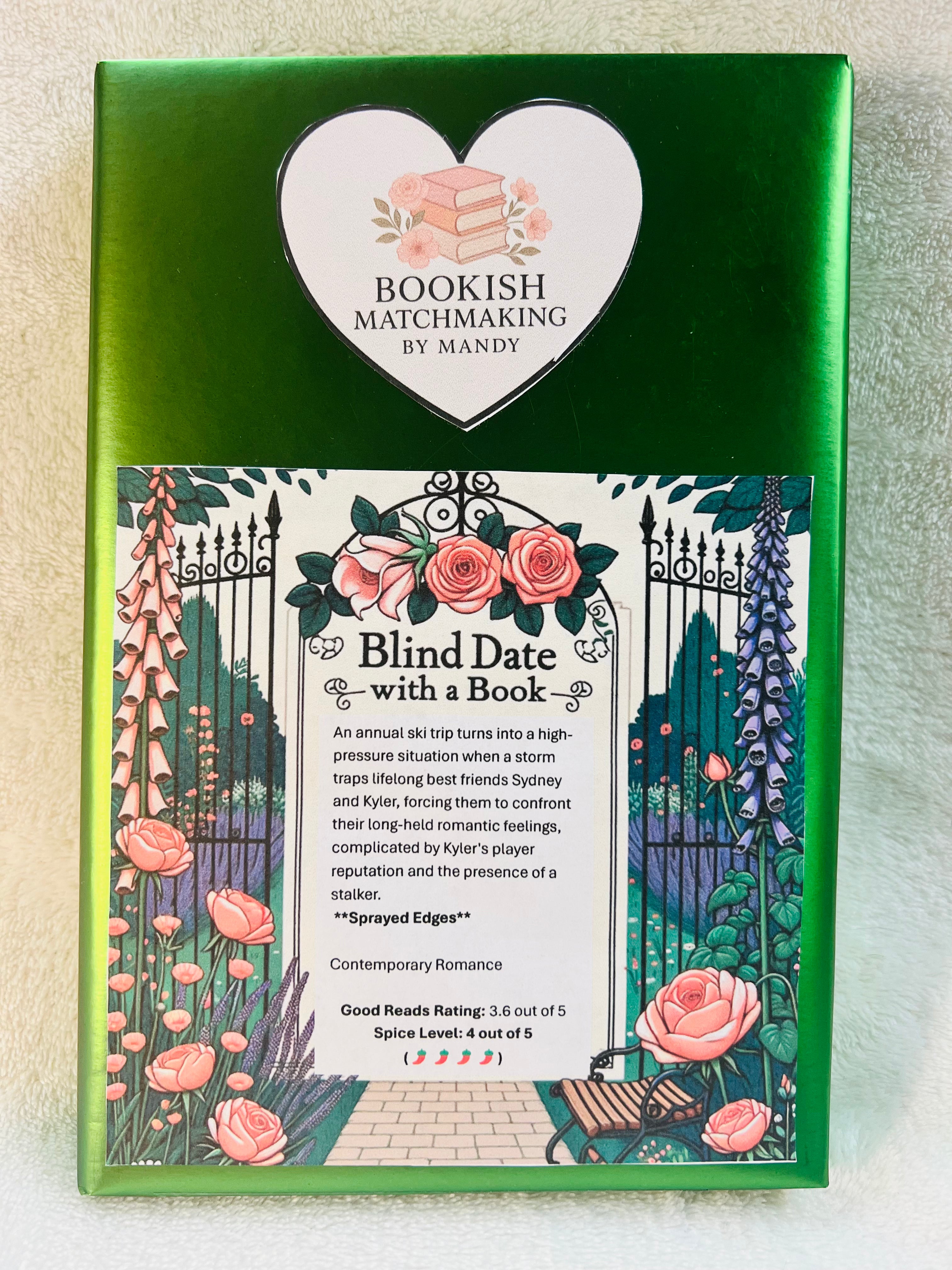 Contemporary Romance - Sprayed Edge Blind Date with a Book 128