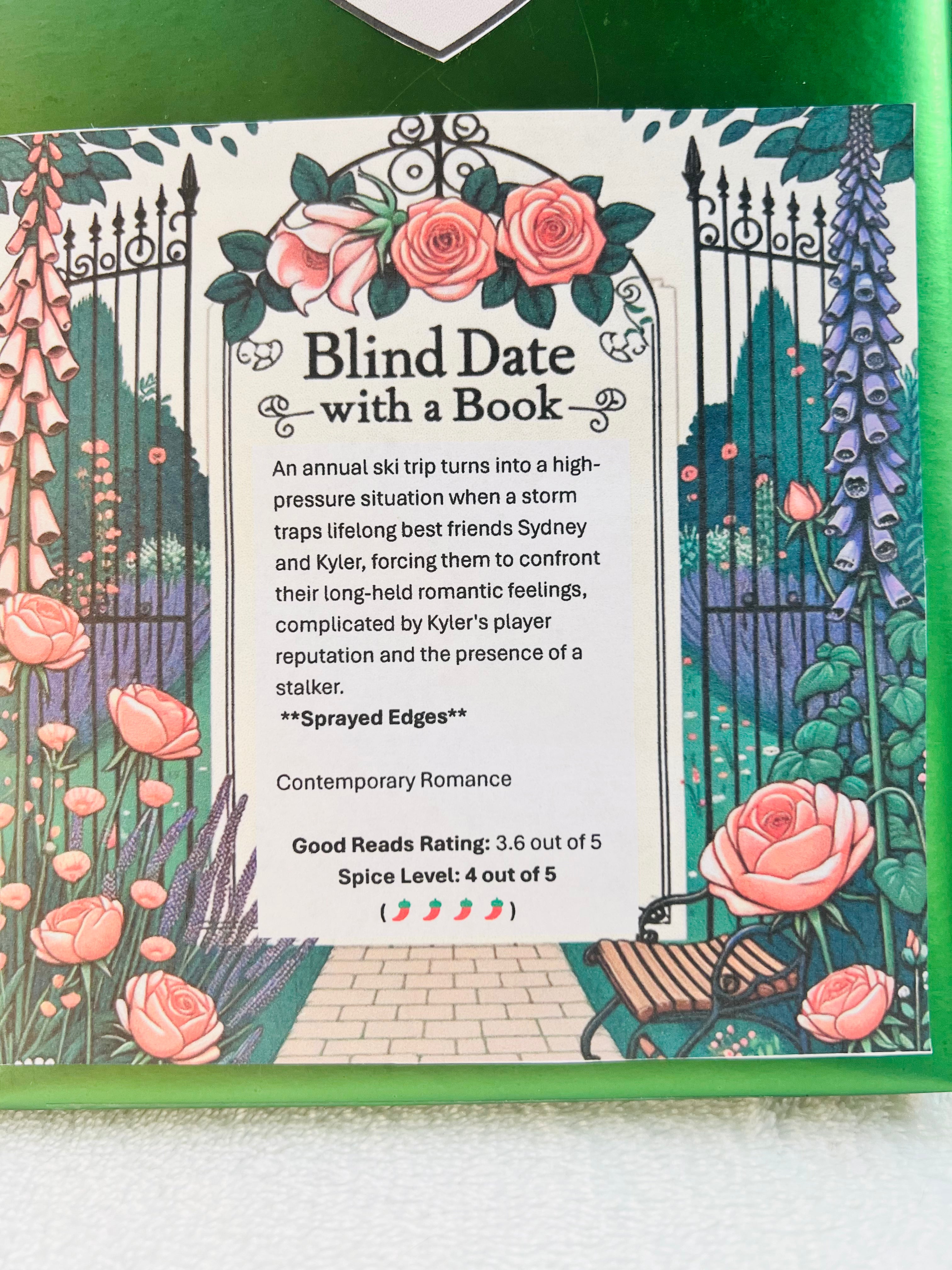 Contemporary Romance - Sprayed Edge Blind Date with a Book 128