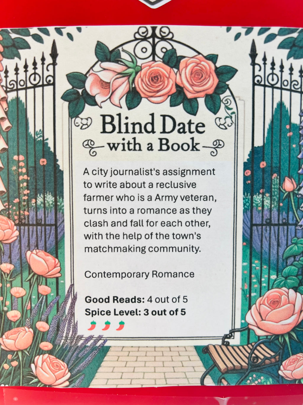 Contemporary Romance - New/Like New Blind Date with a Book 99