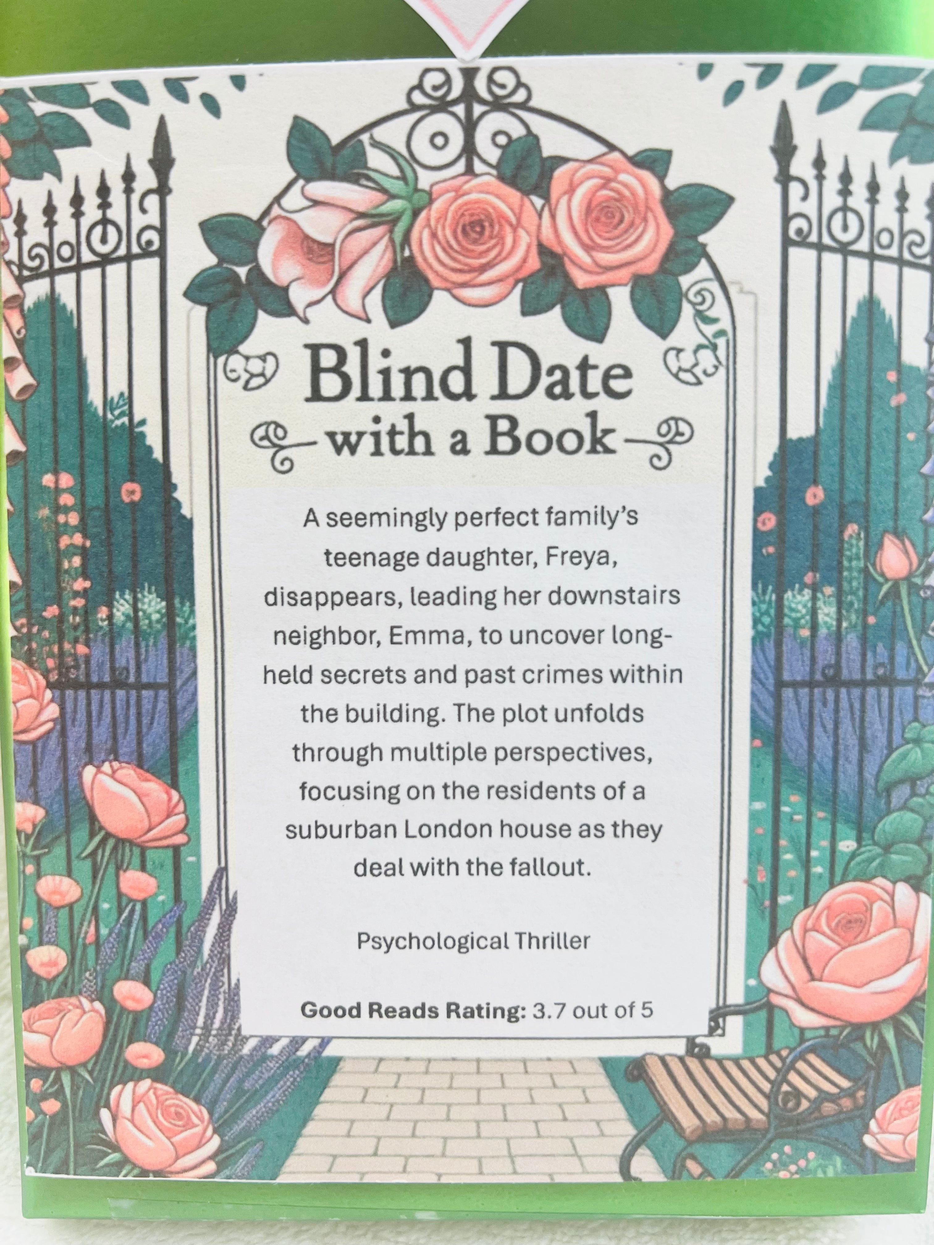 Psychological Thriller - Gently Loved Blind Date with a Book 165