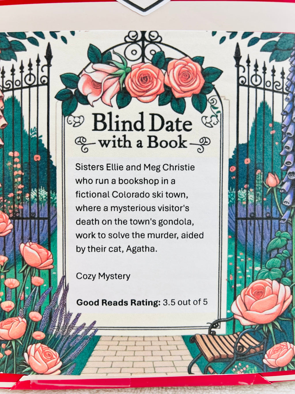 Cozy Mystery - New/Like New Blind Date with a Book 109