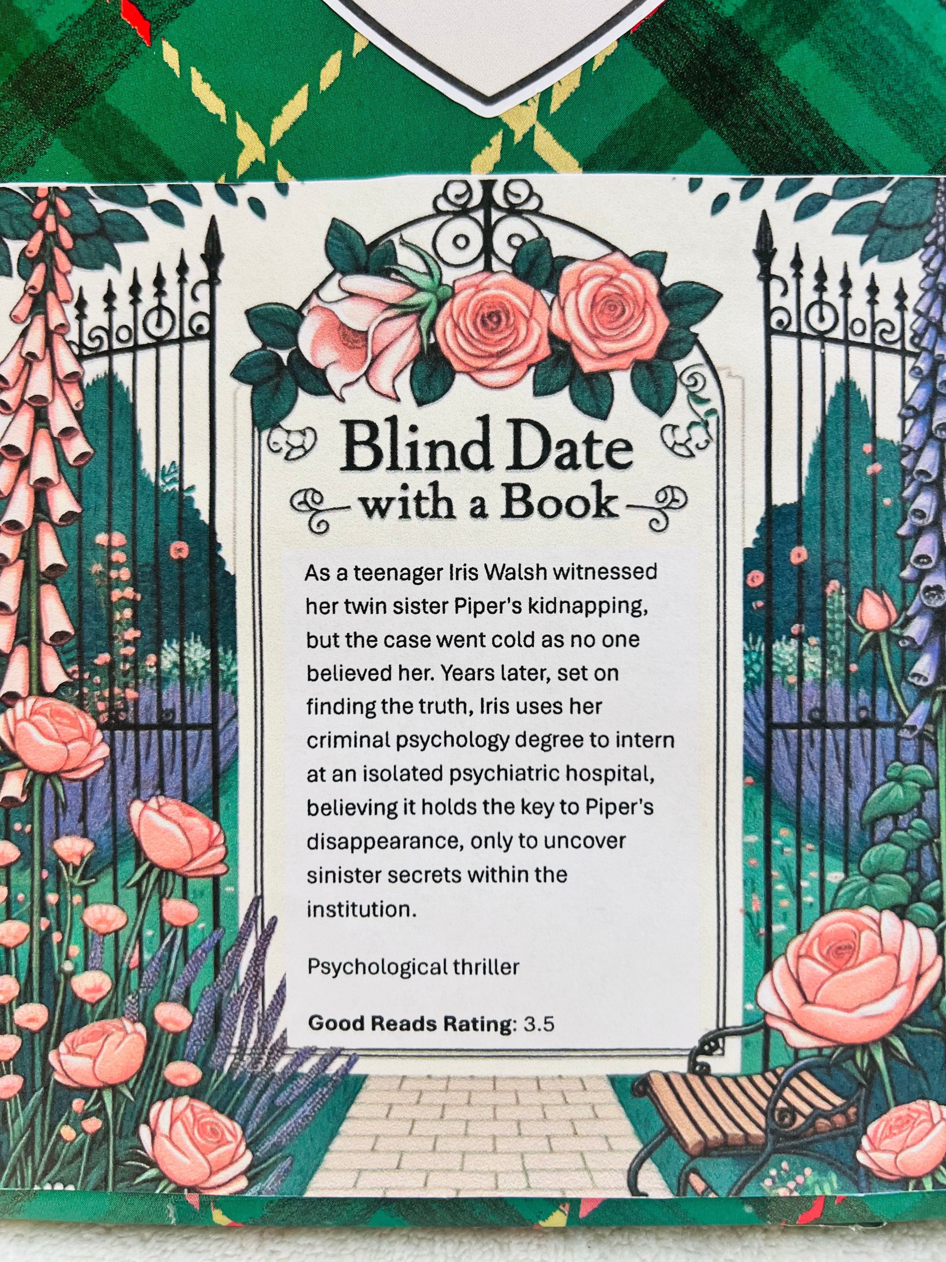 Psychological Thriller - New/Like New Blind Date with a Book 59