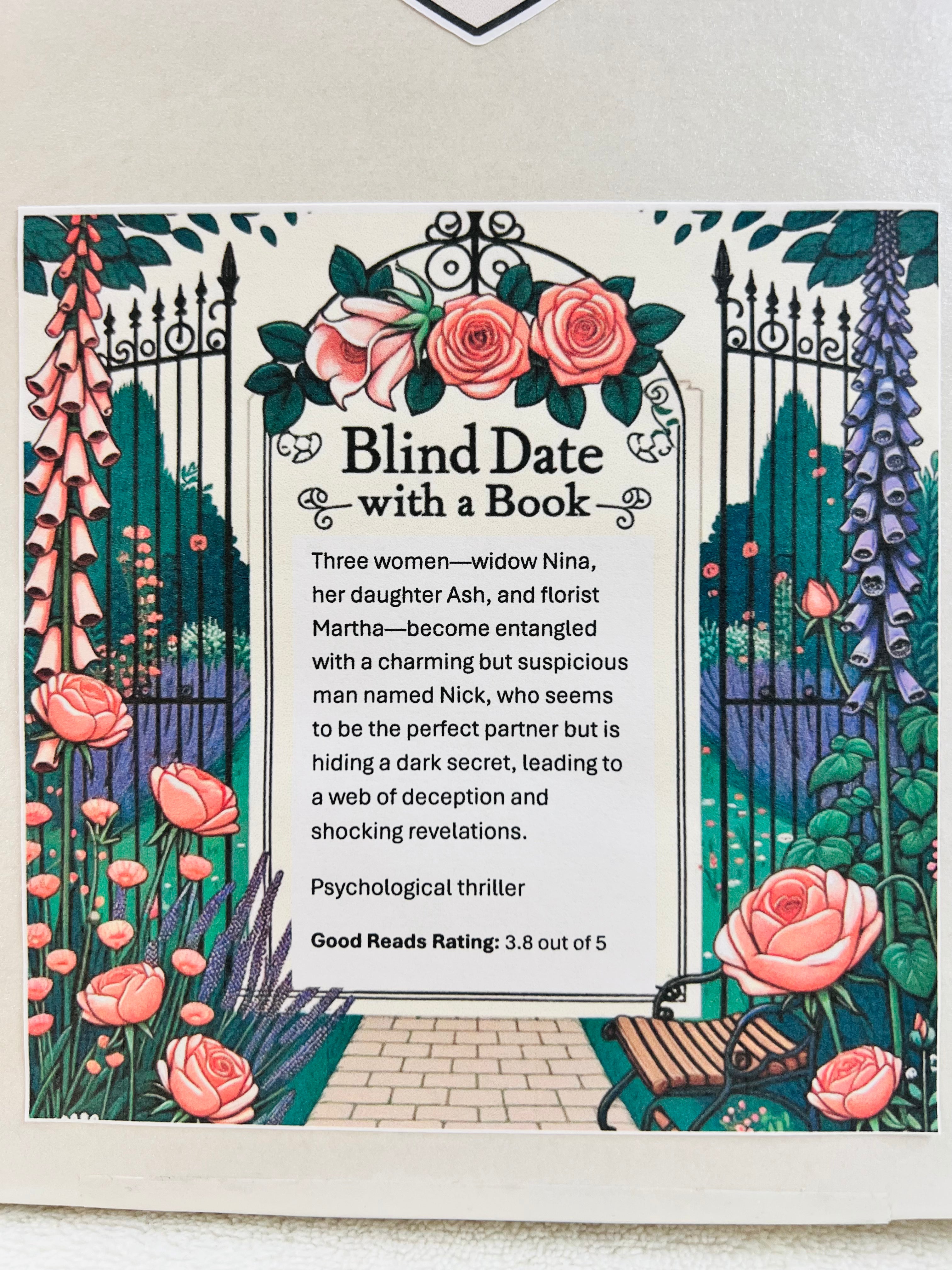 Psychological thriller - New/Like New Blind Date with a Book 126