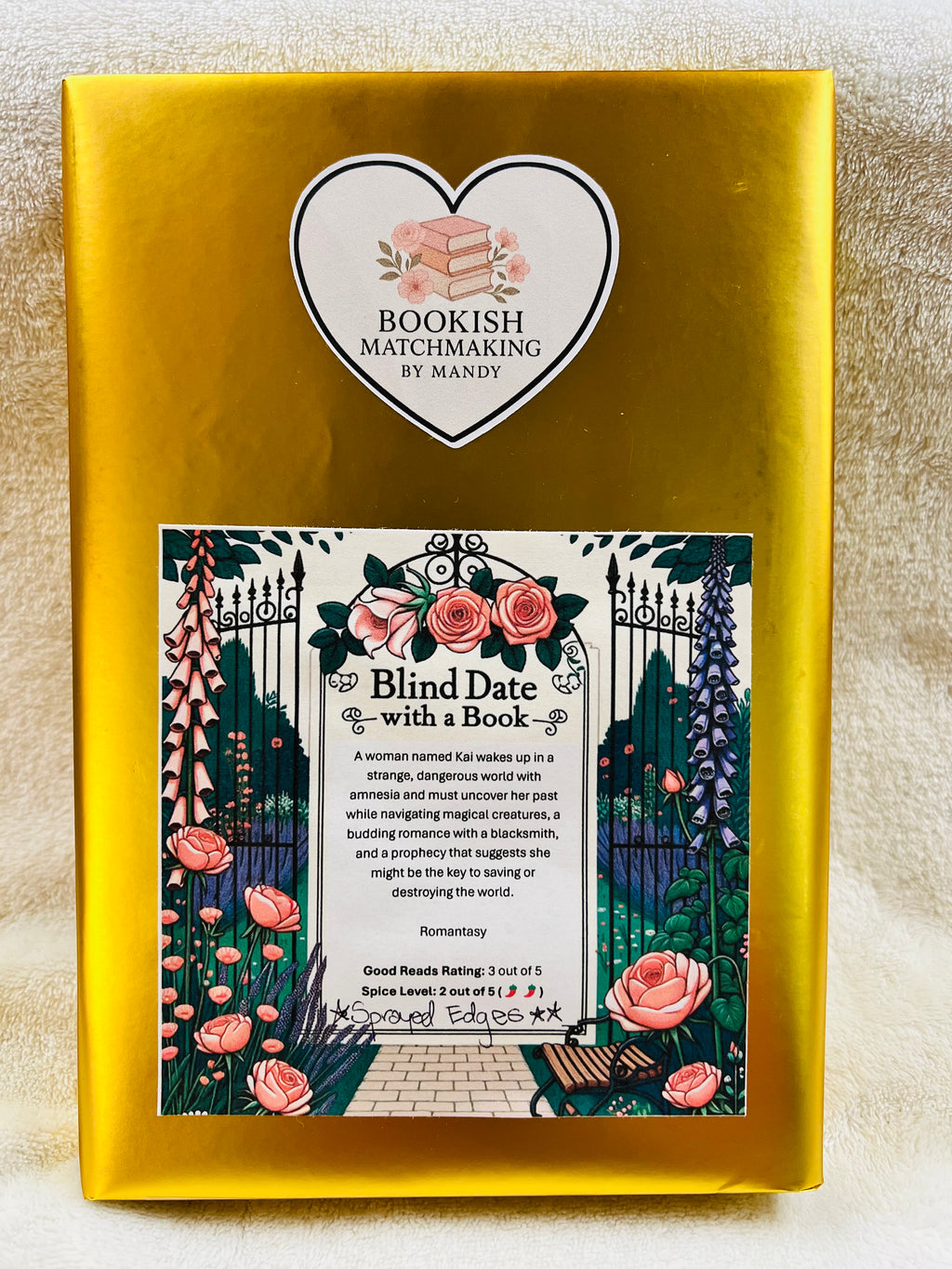 Romantasy - Deluxe Sprayed Edge Blind Date with a Book 171