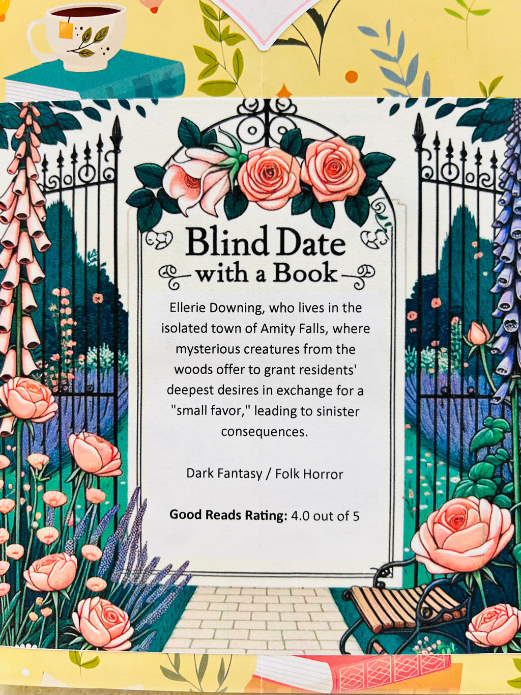Dark Fantasy / Folk Horror - New/Like New Blind Date with a Book 228