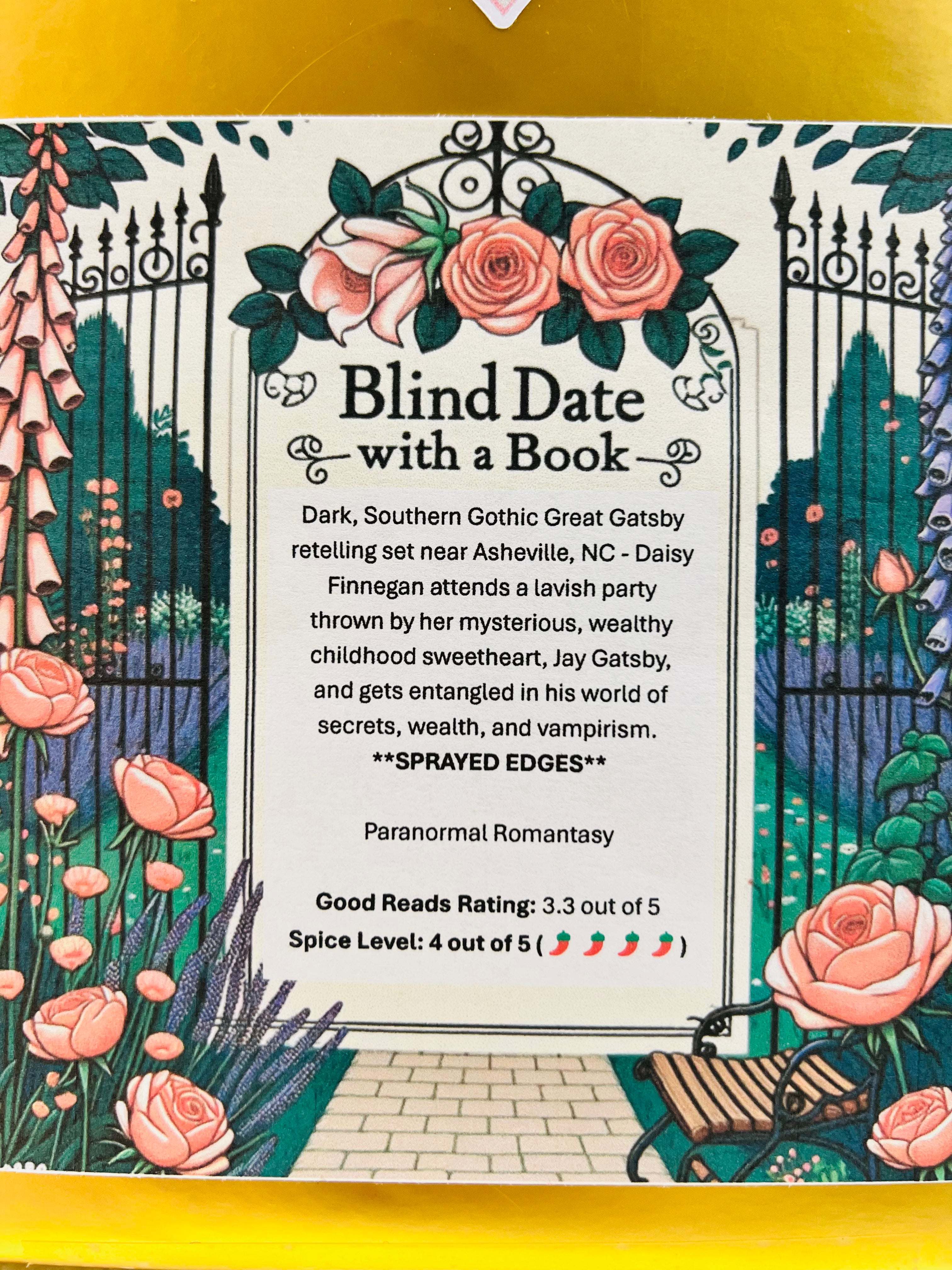 Paranormal Romantasy - Sprayed Edge Blind Date with a Book 222