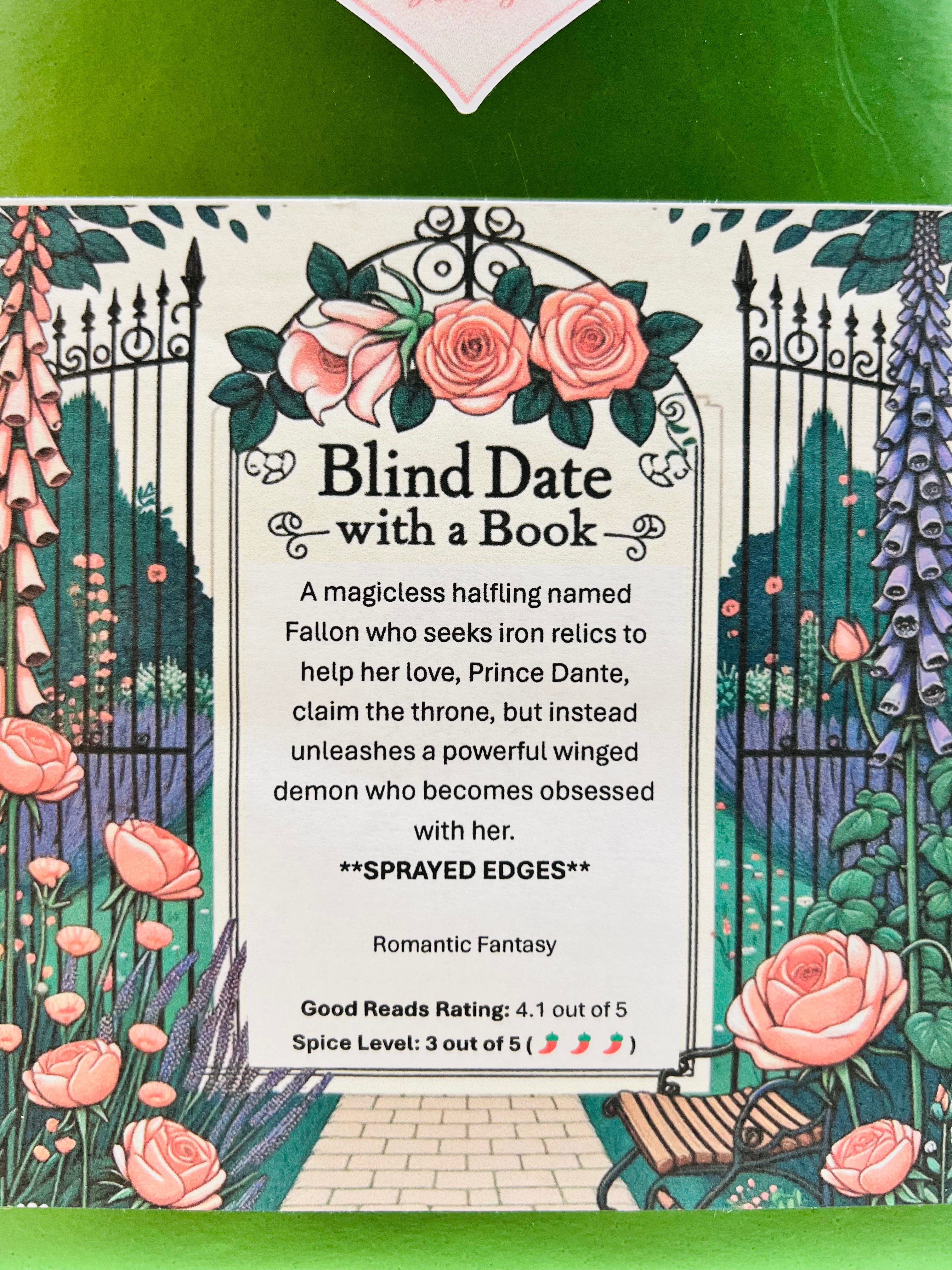 Romantic Fantasy - Sprayed Edge Blind Date with a Book 191