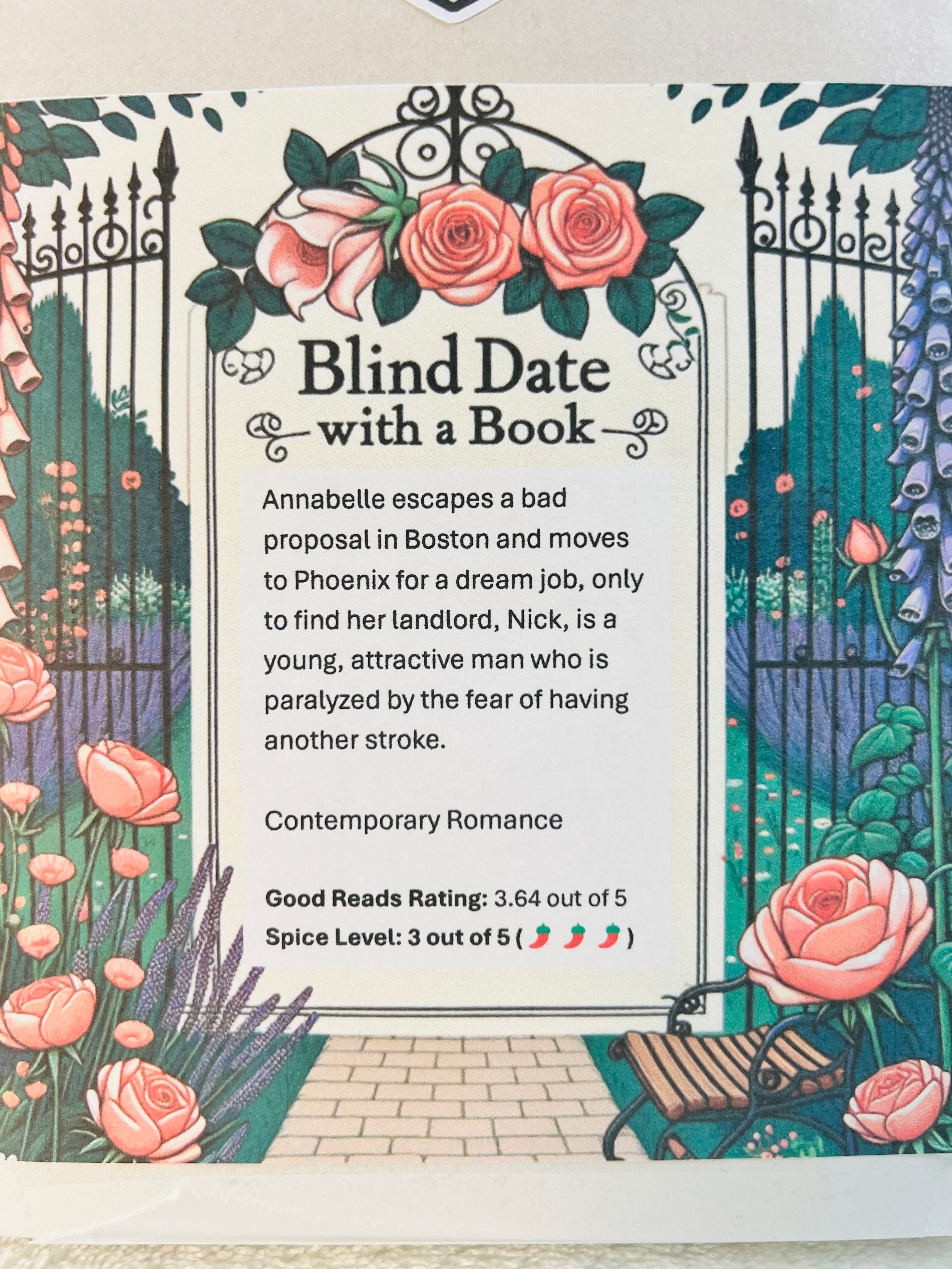 Contemporary Romance - New/Like New Blind Date with a Book 114