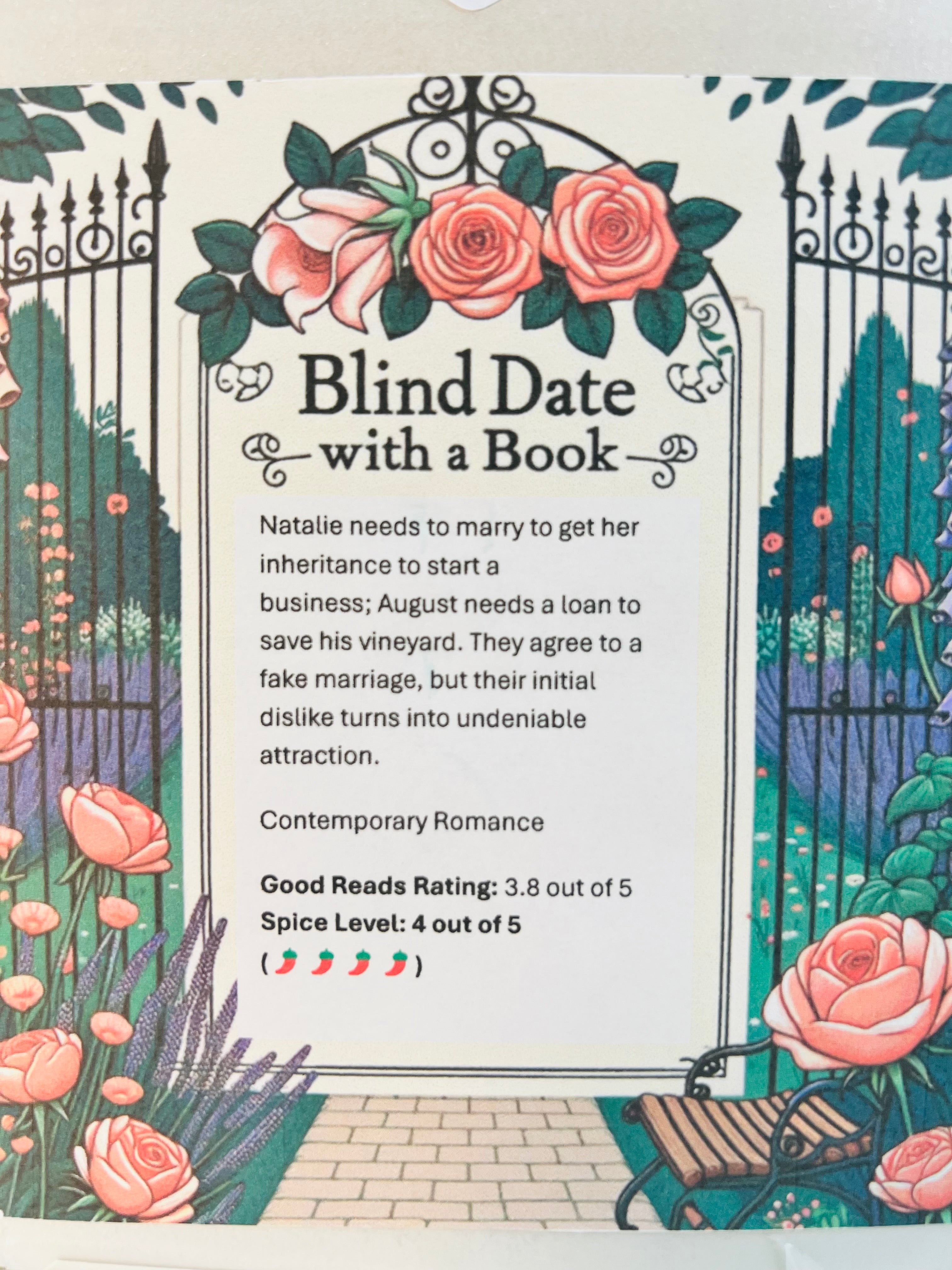 Contemporary Romance - New/Like New Blind Date with a Book 118