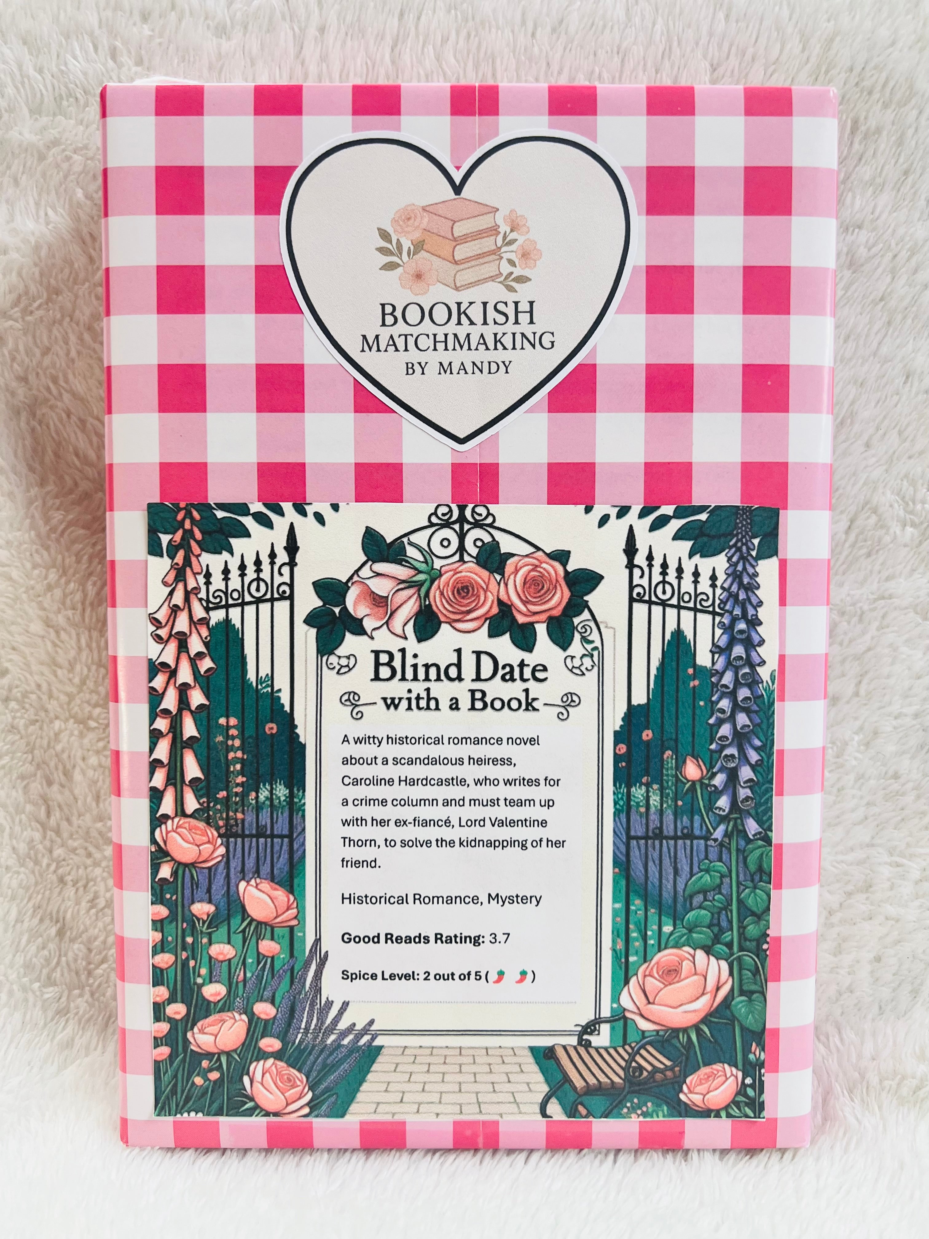 Historical Romance, Mystery - New/Like New Blind Date with a Book 58