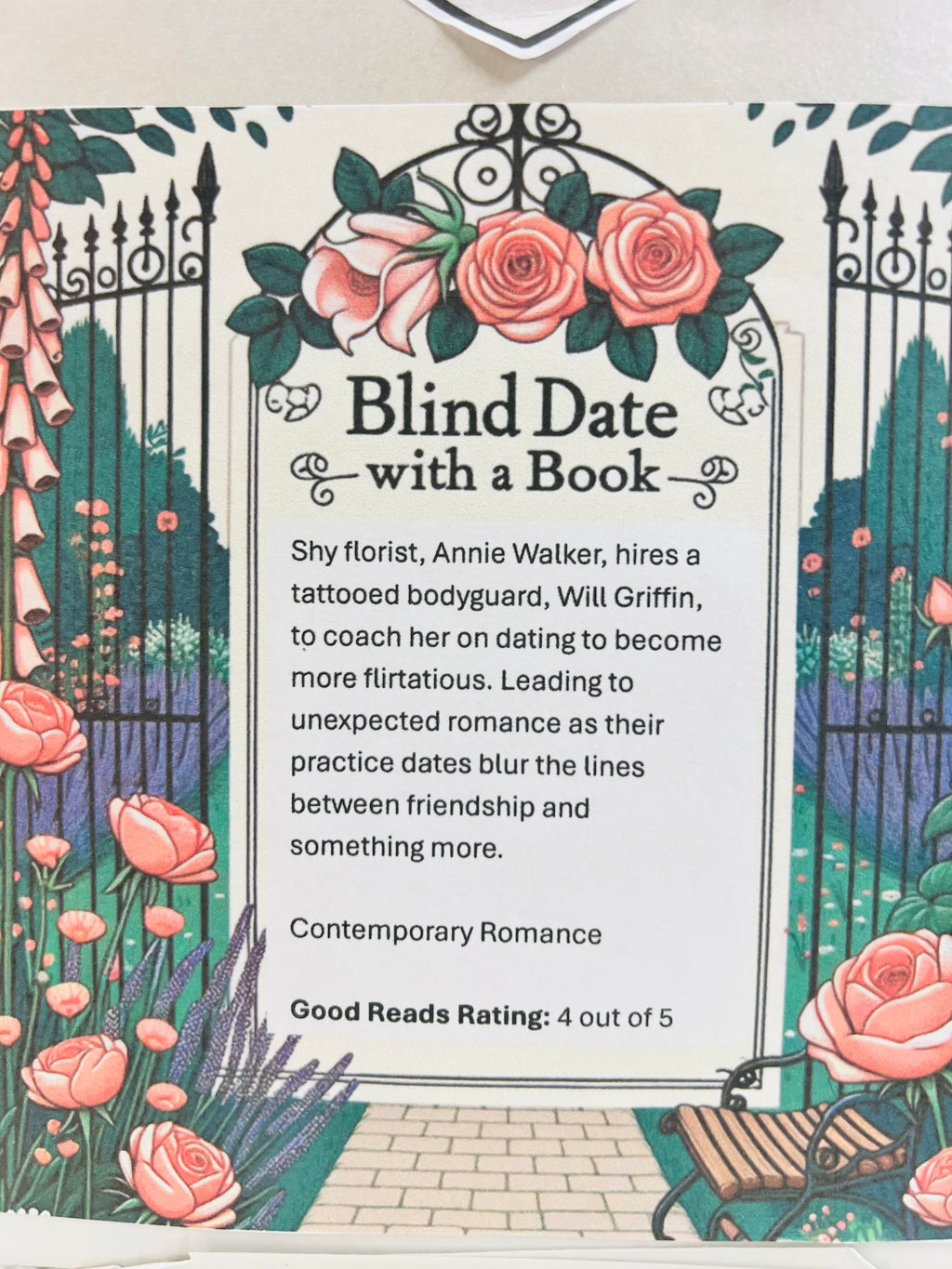 Contemporary Romance - New/Like New Blind Date with a Book 111