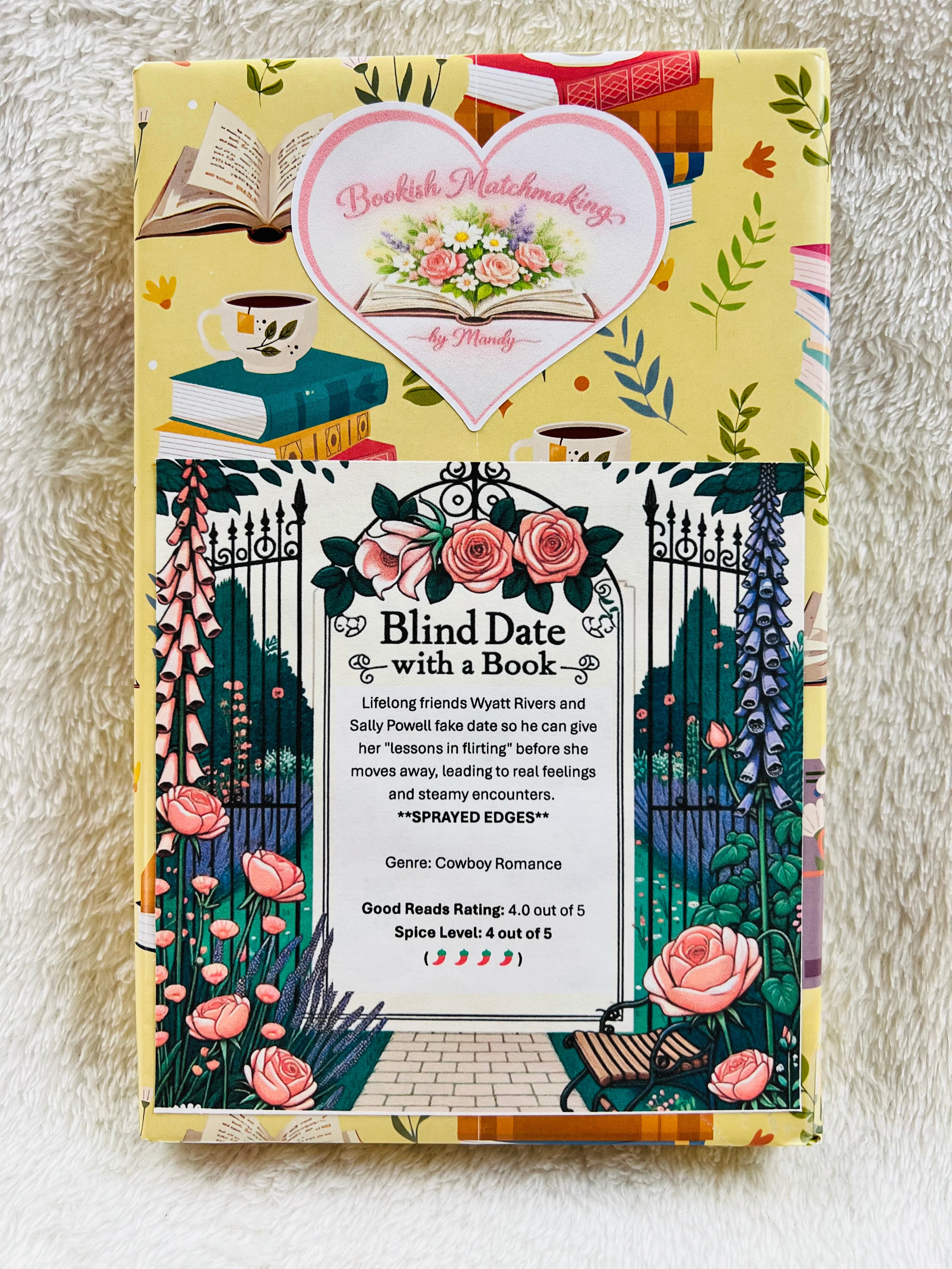 Cowboy Romance - Sprayed Edge Blind Date with a Book 207