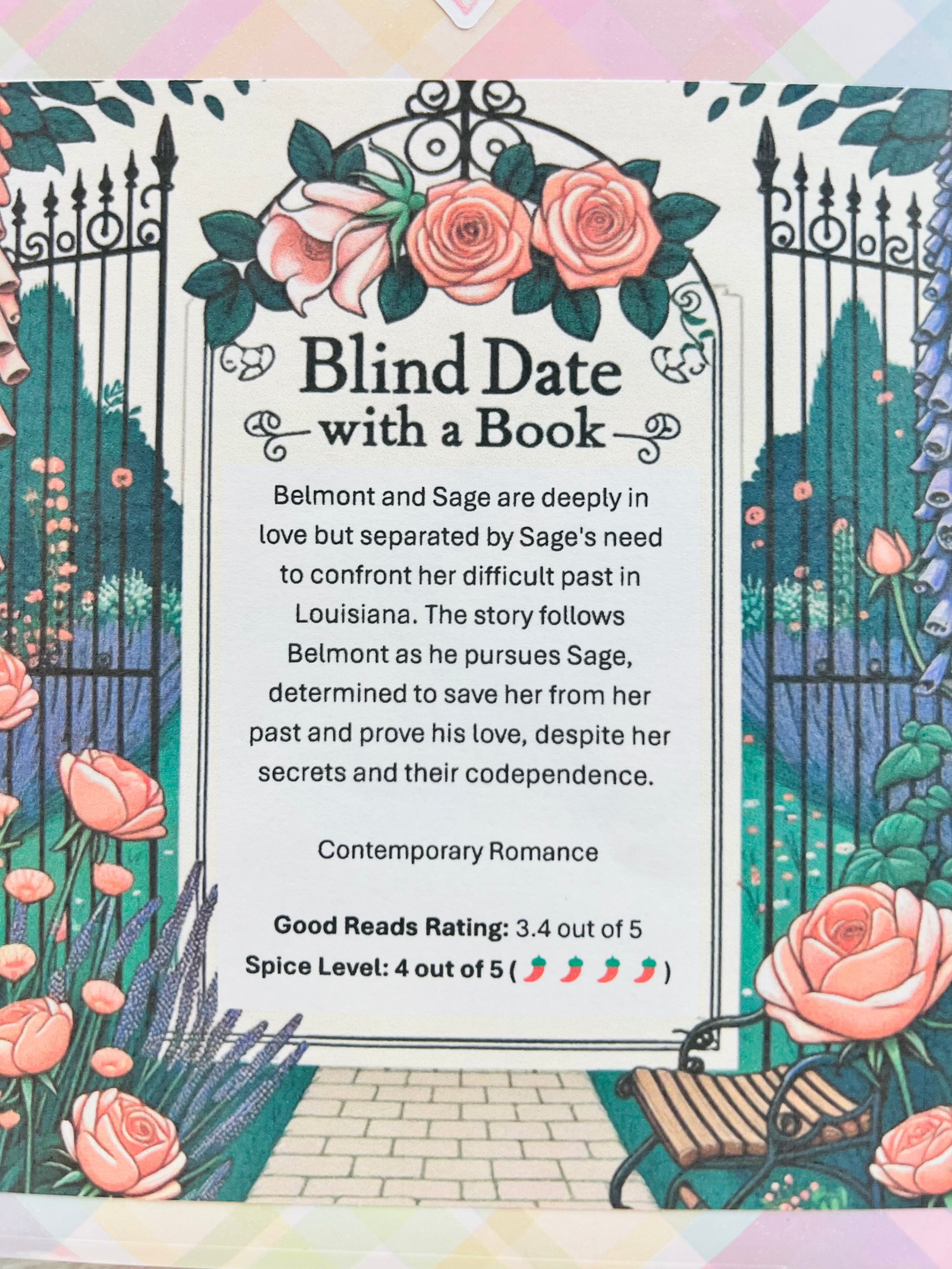 Contemporary Romance - New/Like New Blind Date with a Book 214