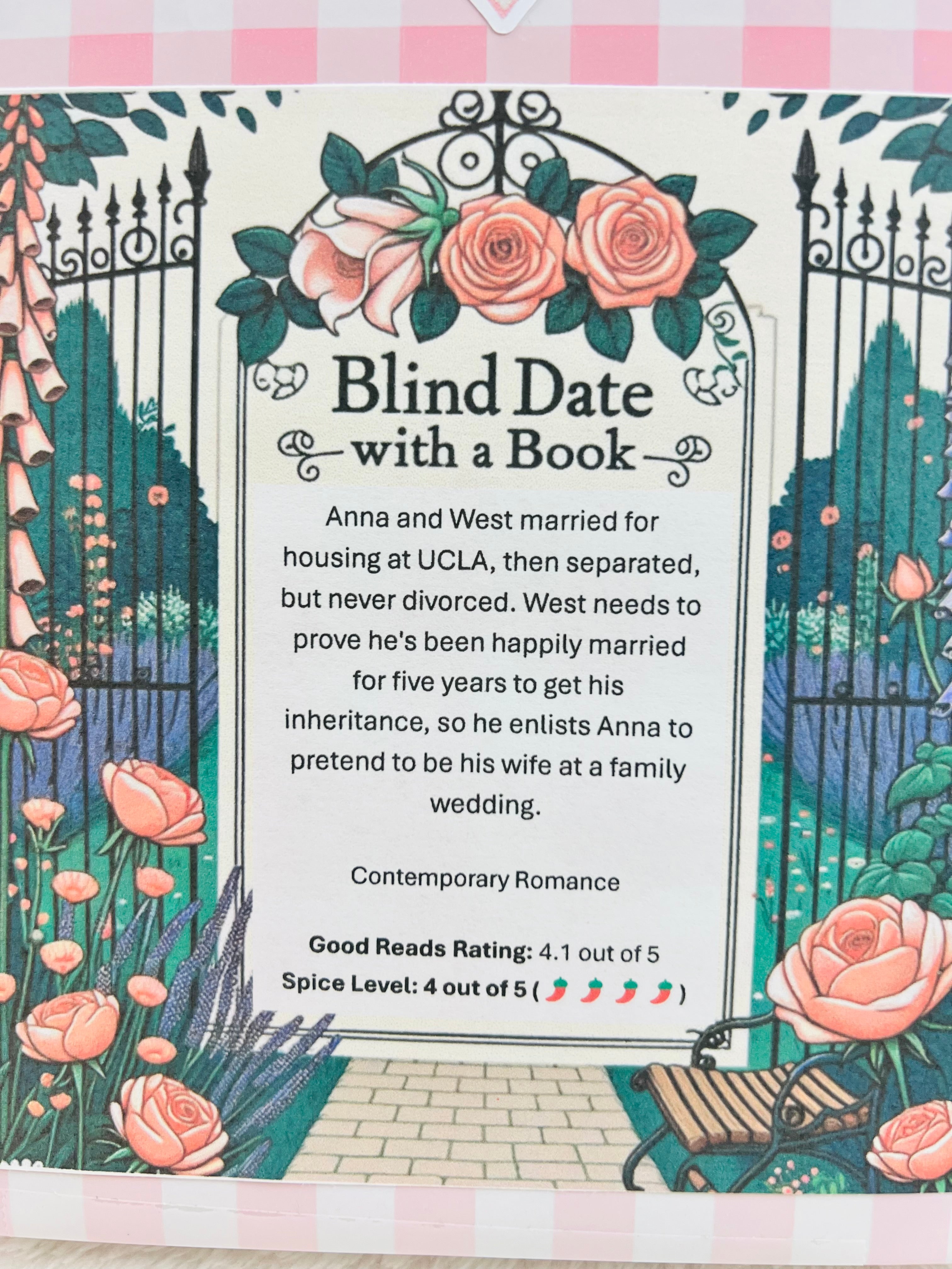Contemporary Romance - New/Like New Blind Date with a Book 213