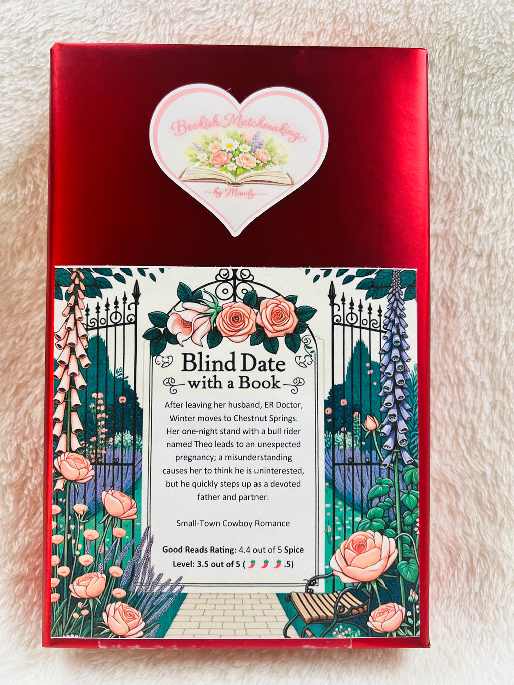 Small-Town Cowboy Romance - New/Like New Blind Date with a Book 233