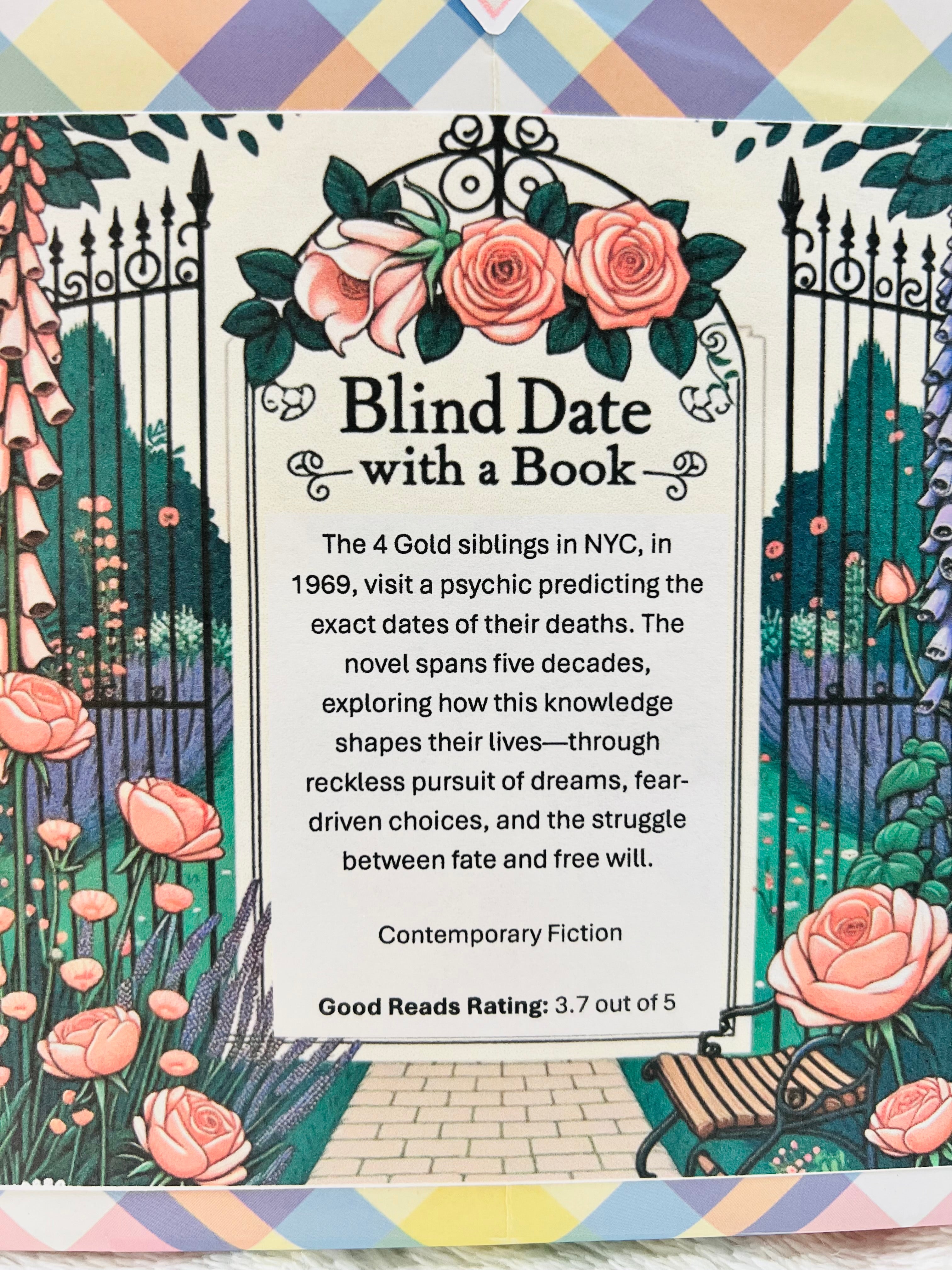 Contemporary Fiction - Gently Loved Blind Date with a Book 177