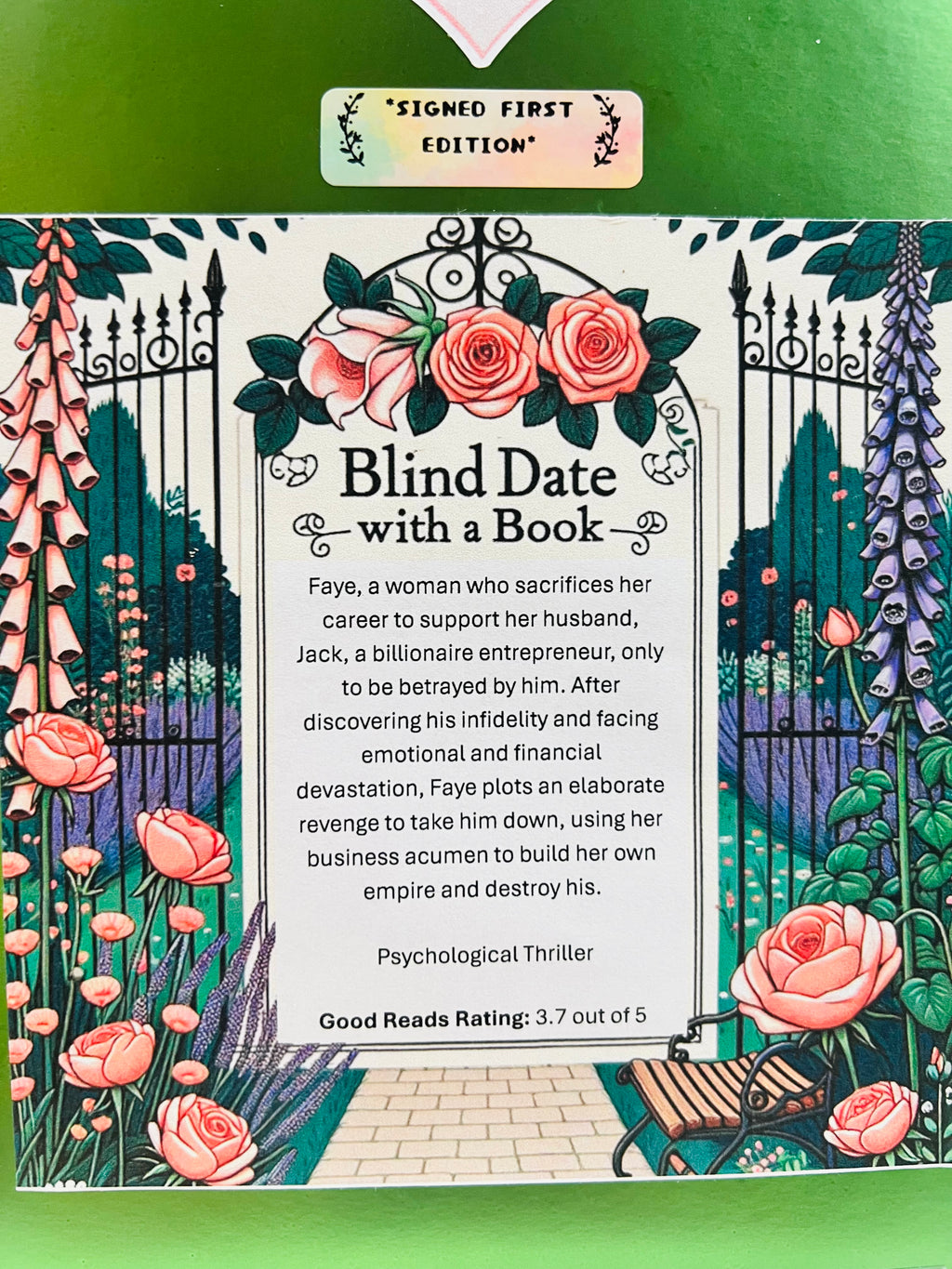 Psychological Thriller - New/Like New Blind Date with a Book 247