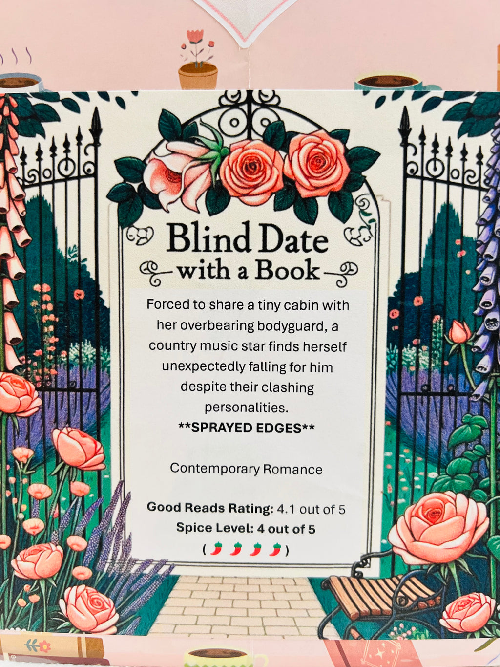 Contemporary Romance - Sprayed Edge Blind Date with a Book 244