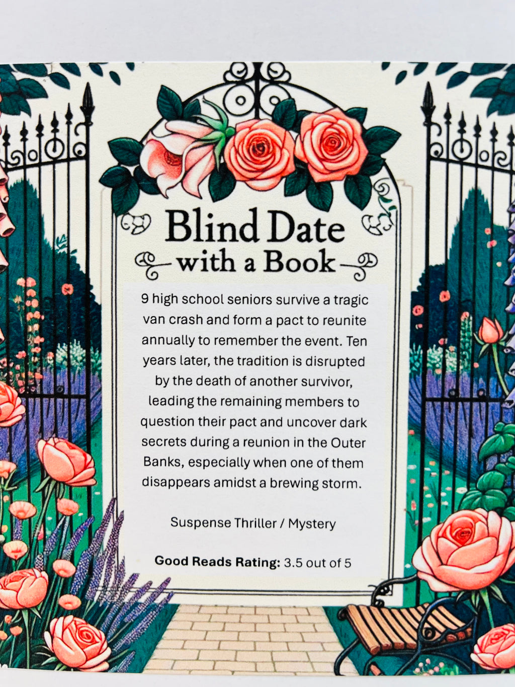 Suspense Thriller / Mystery - New/Like New Blind Date with a Book 262