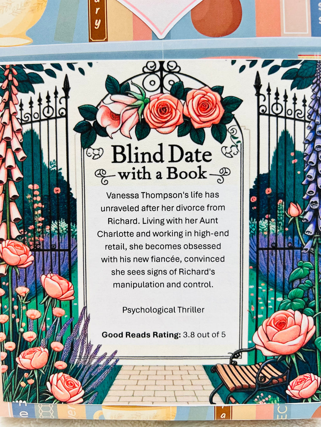 Psychological Thriller - New/Like New Blind Date with a Book 261