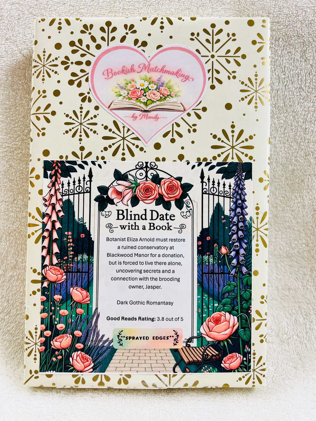 Dark Gothic Romantasy - Sprayed Edges Blind Date with a Book 271