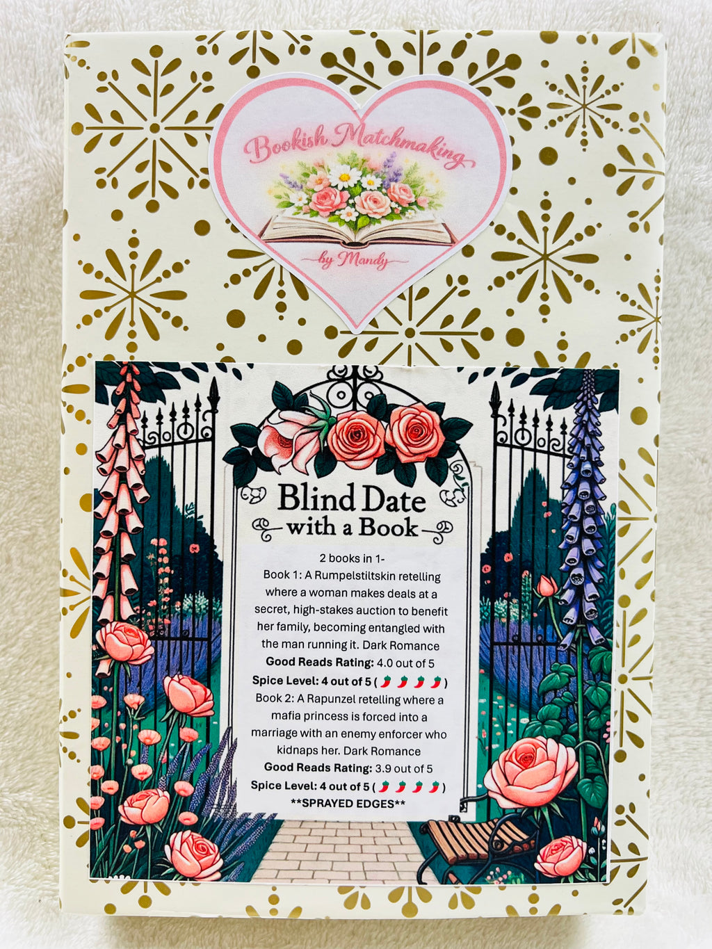 Dark Romance - Sprayed Edges Blind Date with a Book 277