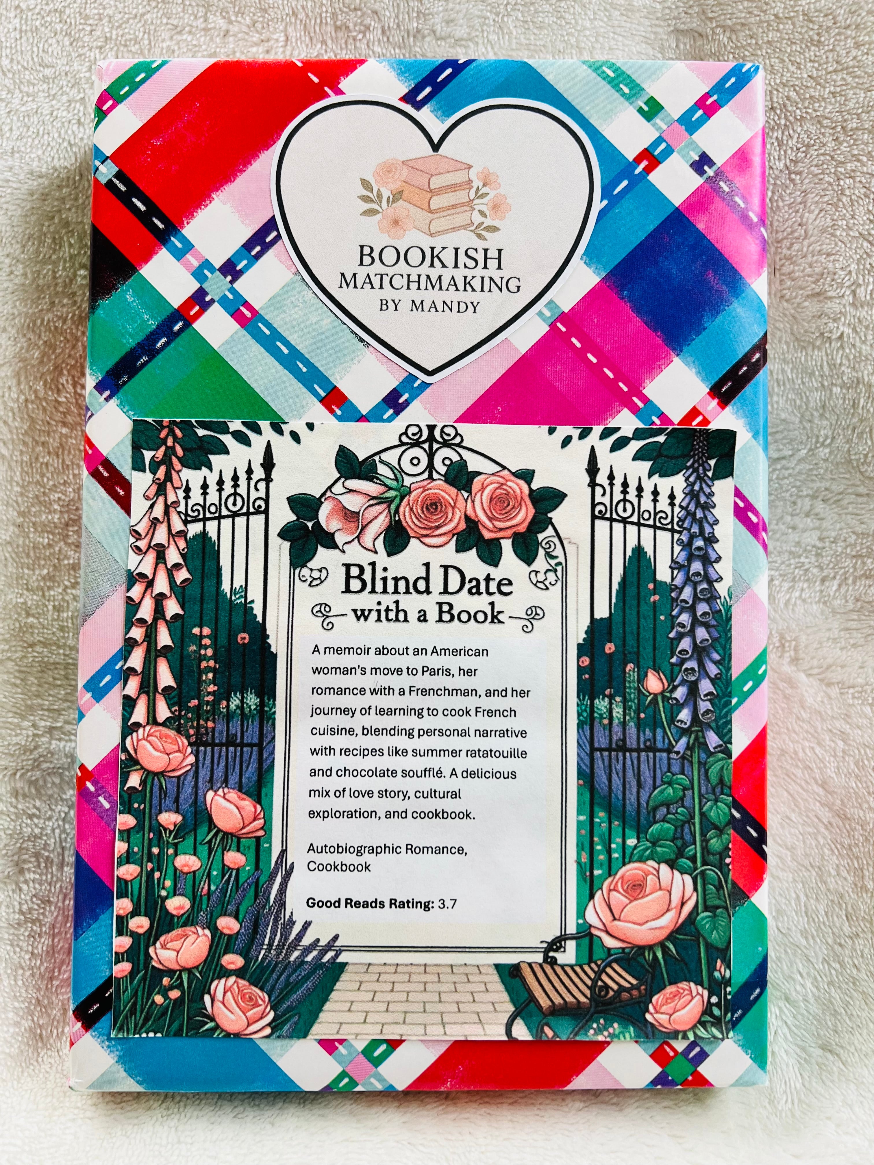 Autobiographic Romance, Cookbook - Gently Loved Blind Date with a Book 60