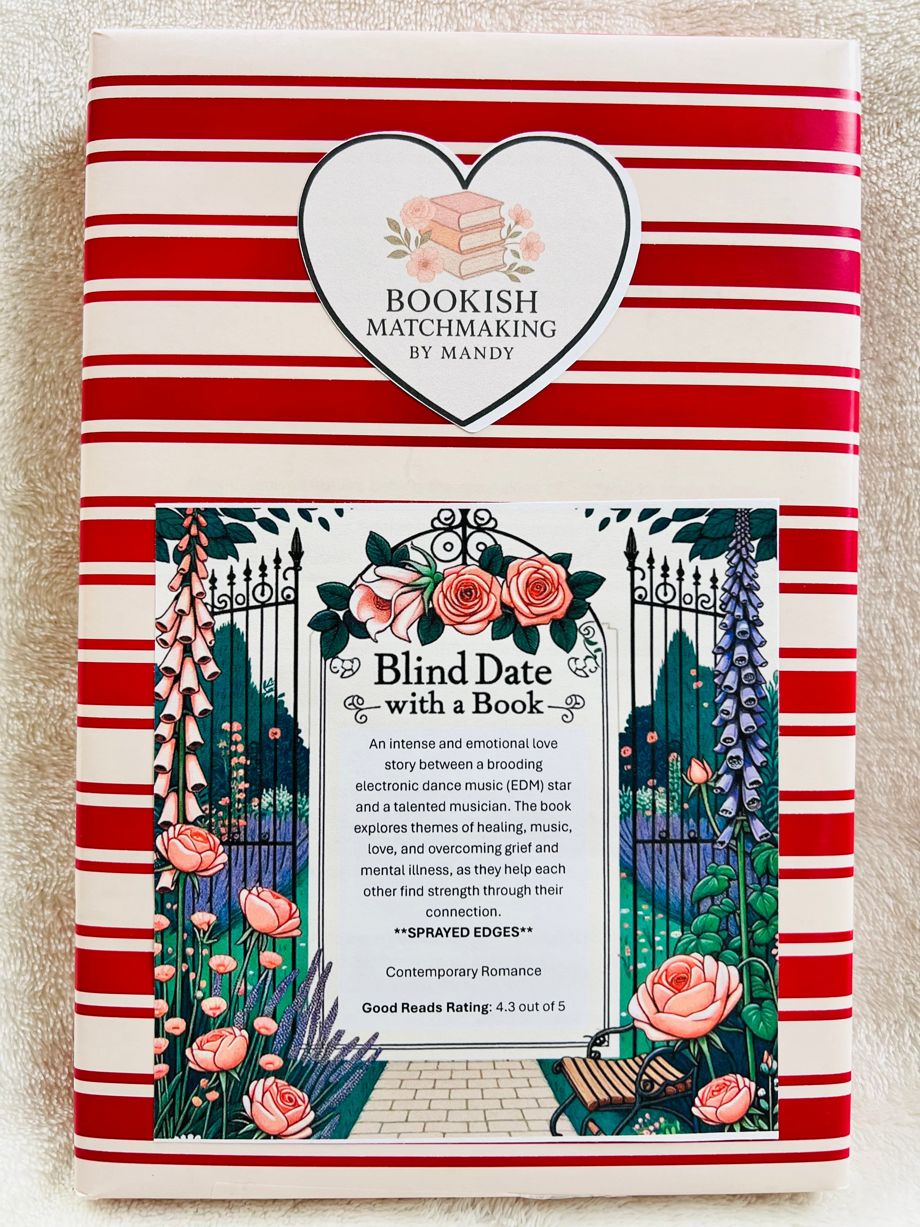 Contemporary Romance - Sprayed Edges Blind Date with a Book 82