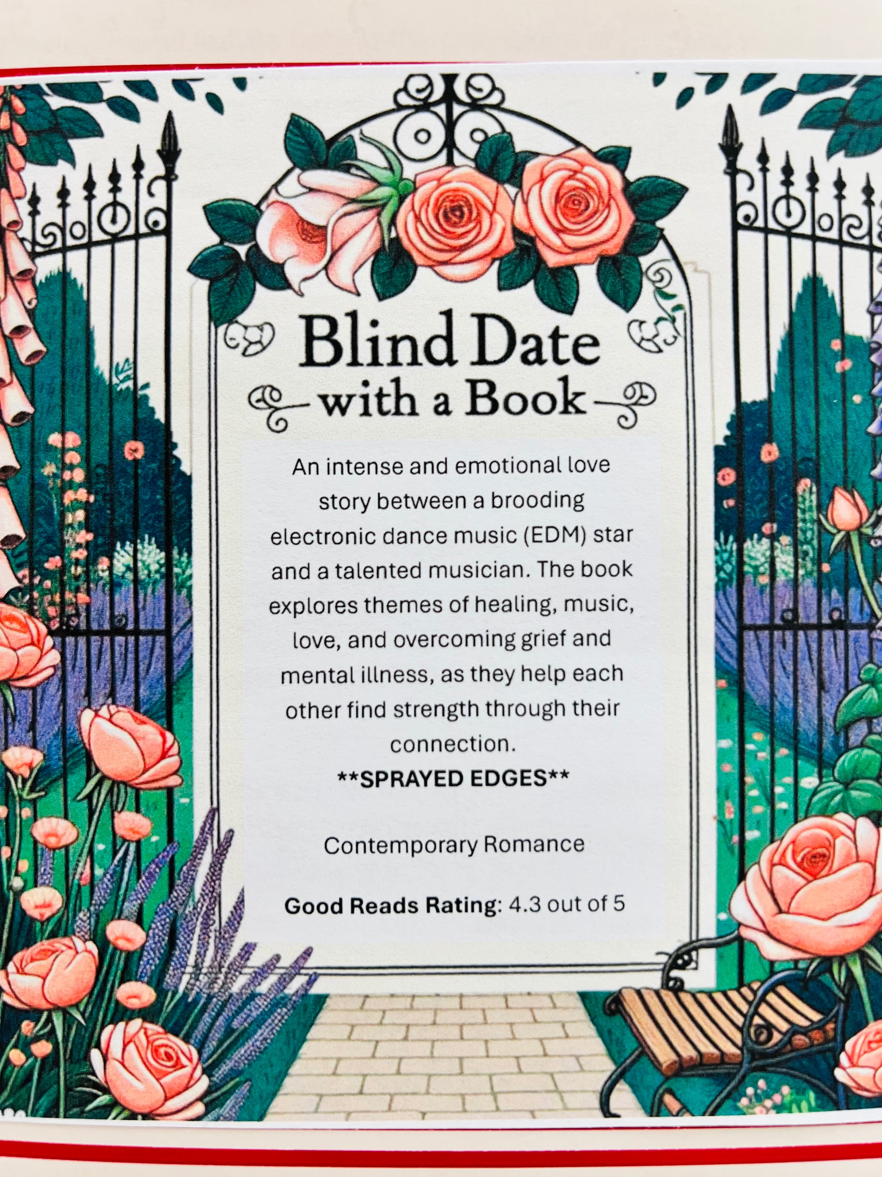 Contemporary Romance - Sprayed Edges Blind Date with a Book 82