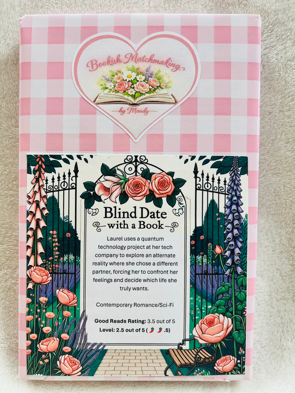 Contemporary Romance/Sci-Fi - New/Like New Blind Date with a Book 311