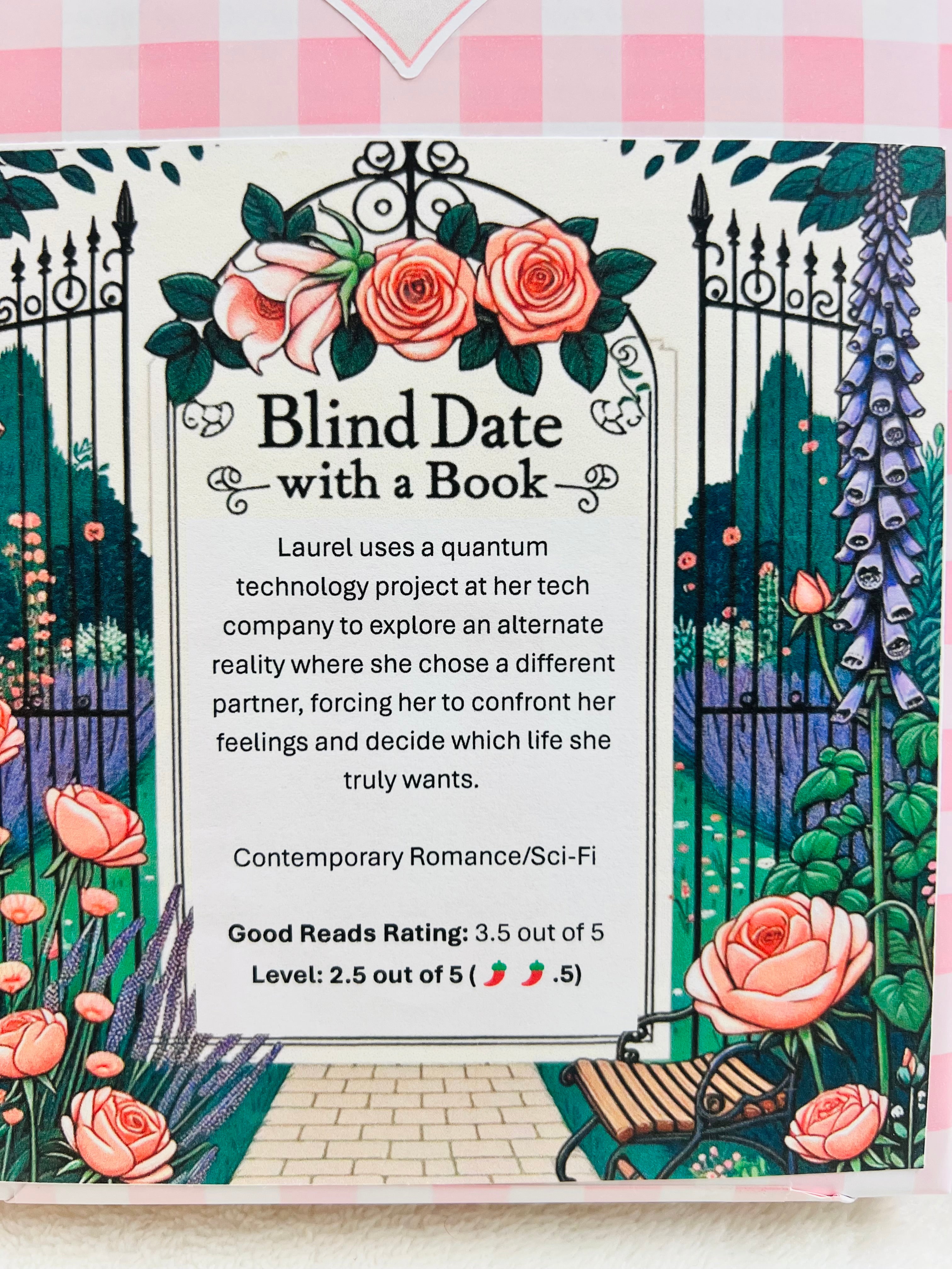 Contemporary Romance/Sci-Fi - New/Like New Blind Date with a Book 311
