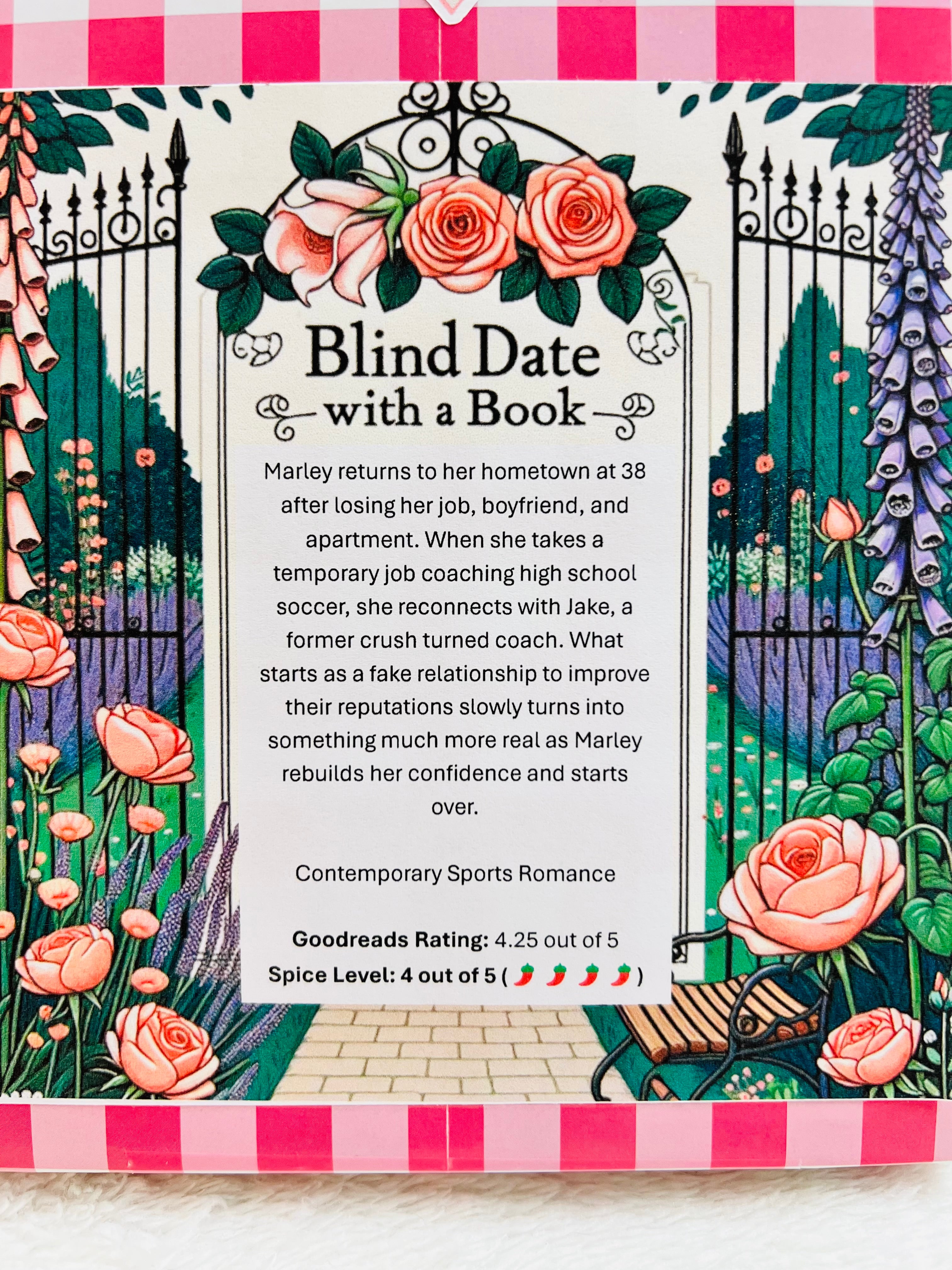 Contemporary Sports Romance - New/Like New Blind Date with a Book 327