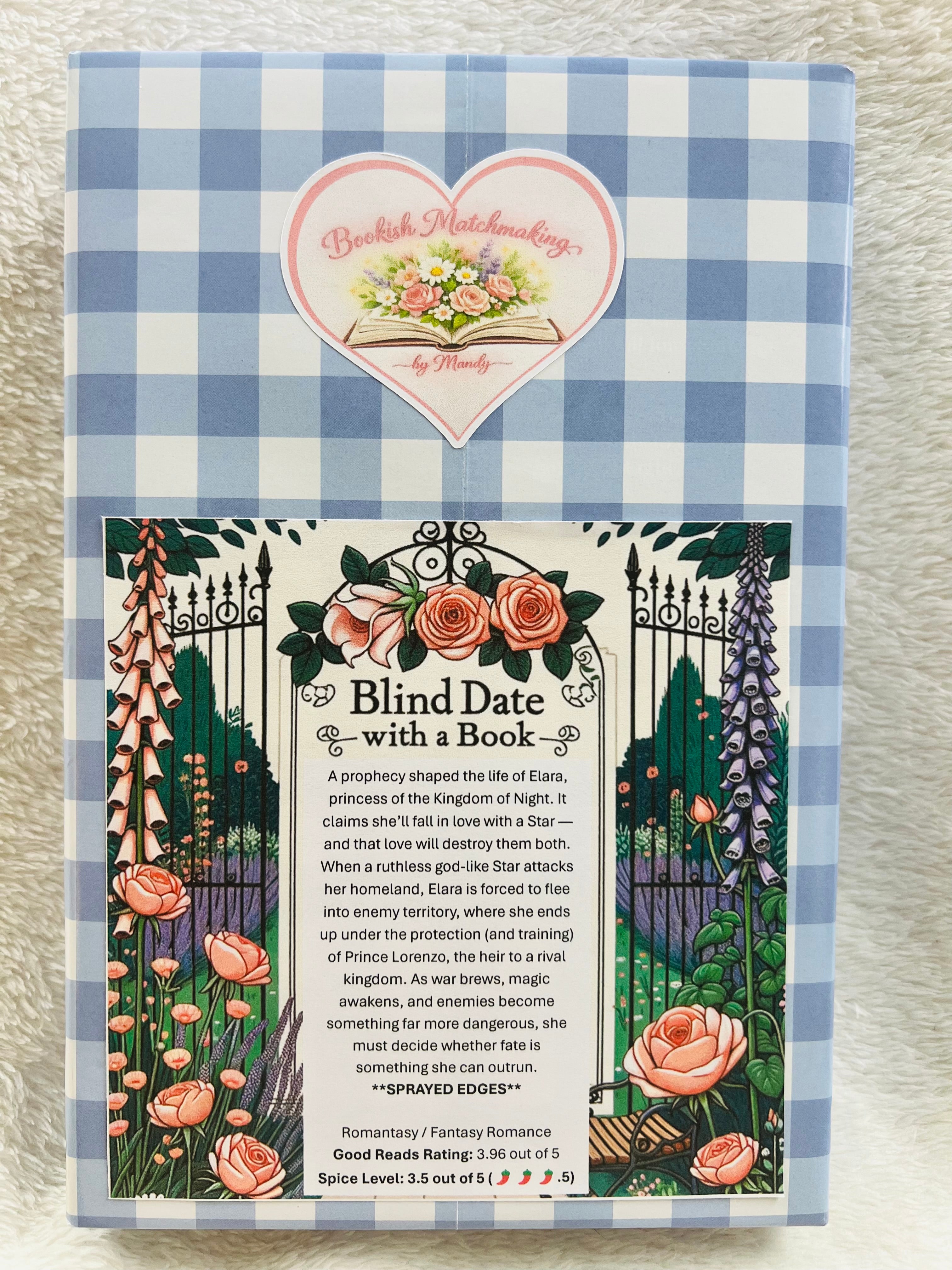 Romantasy / Fantasy Romance - Sprayed Edges Blind Date with Book 320