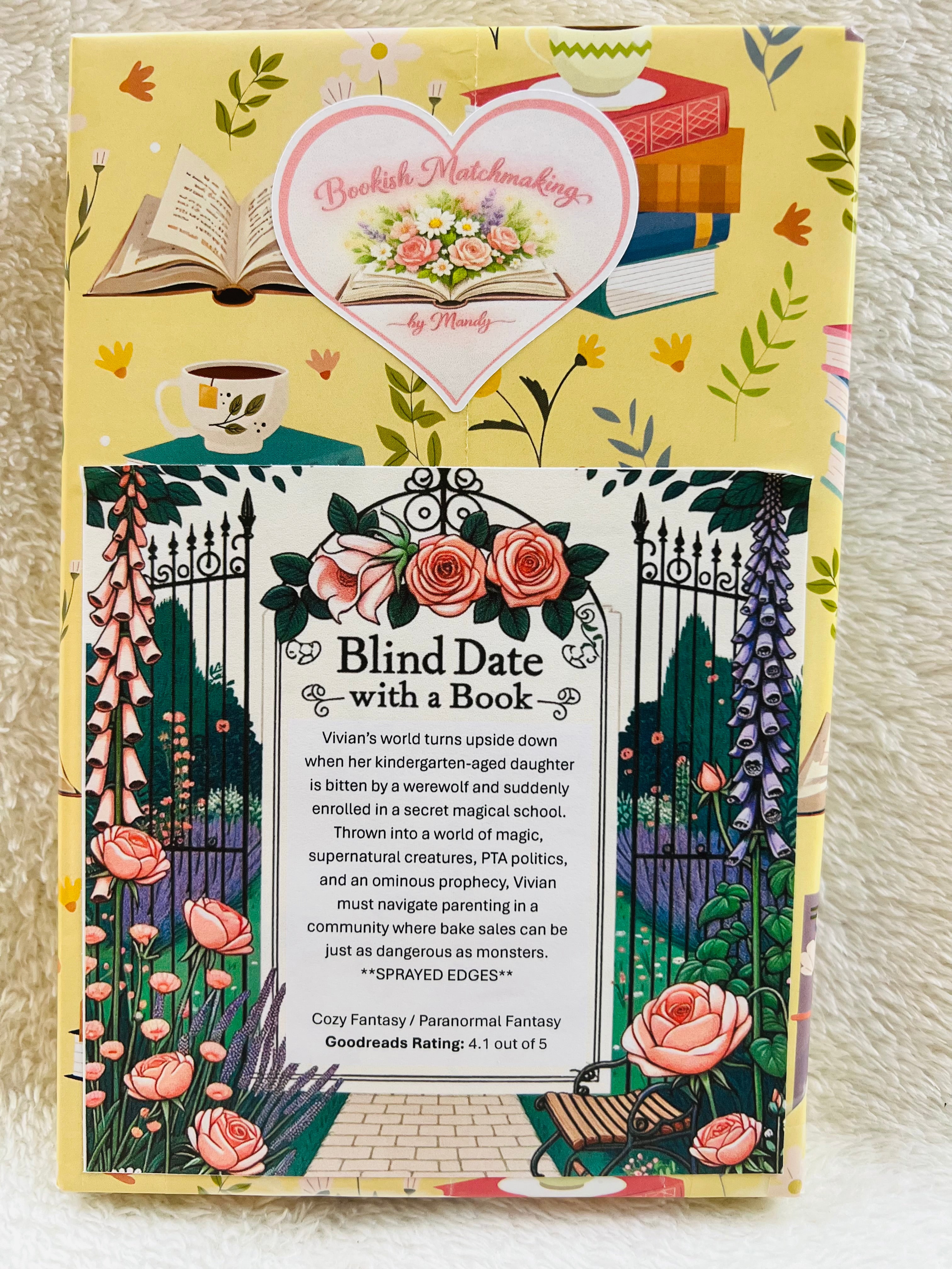 Cozy Fantasy / Paranormal Fantasy - Sprayed Edges Blind Date with a Book 326