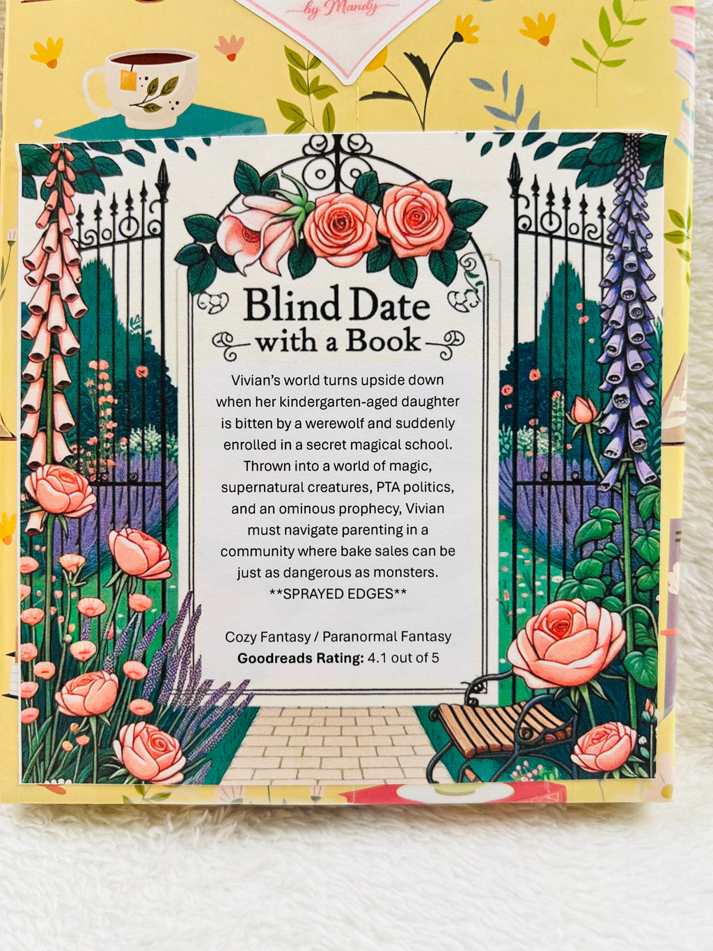 Cozy Fantasy / Paranormal Fantasy - Sprayed Edges Blind Date with a Book 326