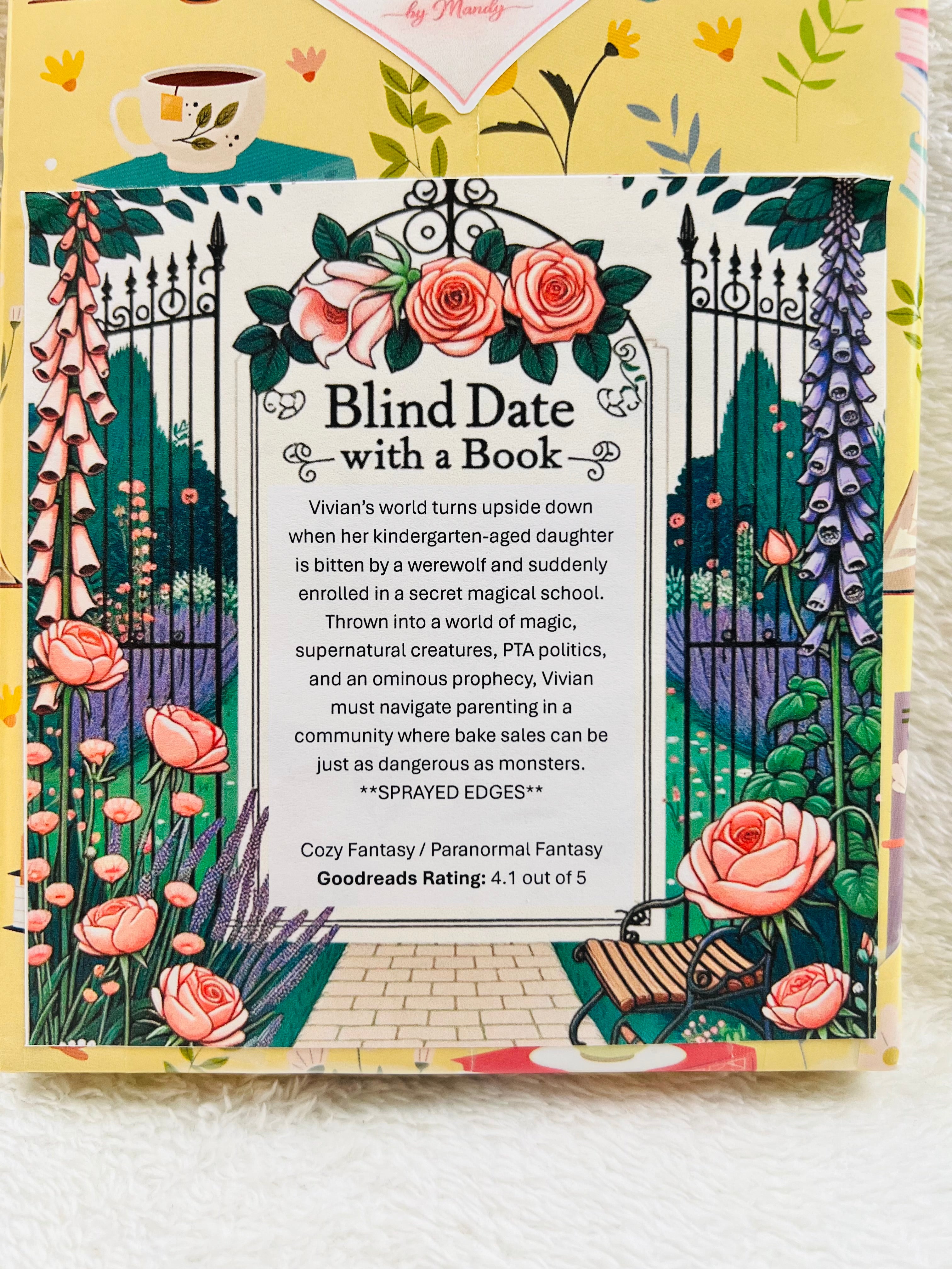 Cozy Fantasy / Paranormal Fantasy - Sprayed Edges Blind Date with a Book 326