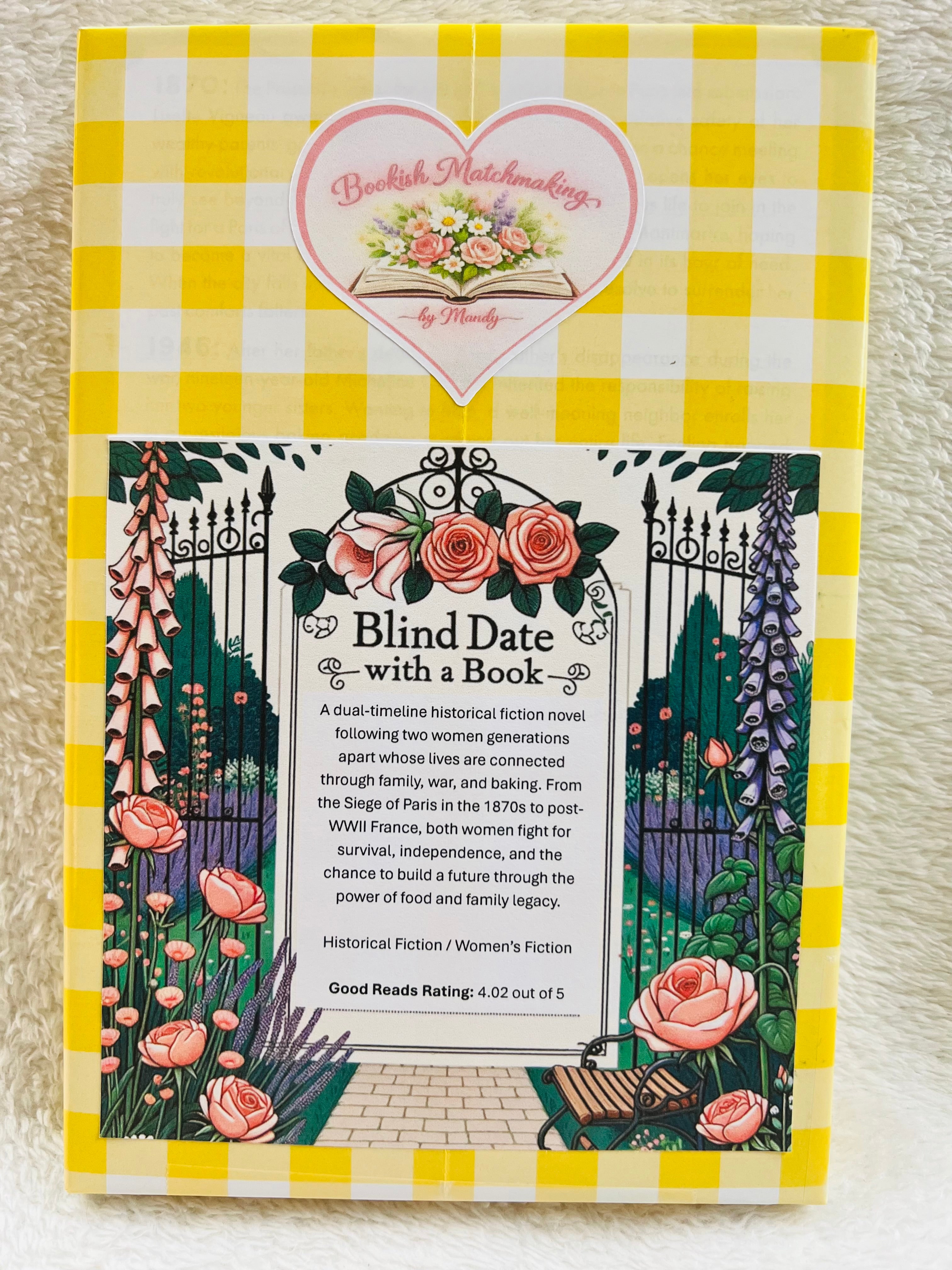 Historical Fiction / Women’s Fiction - New/Like New Blind Date with a Book 323