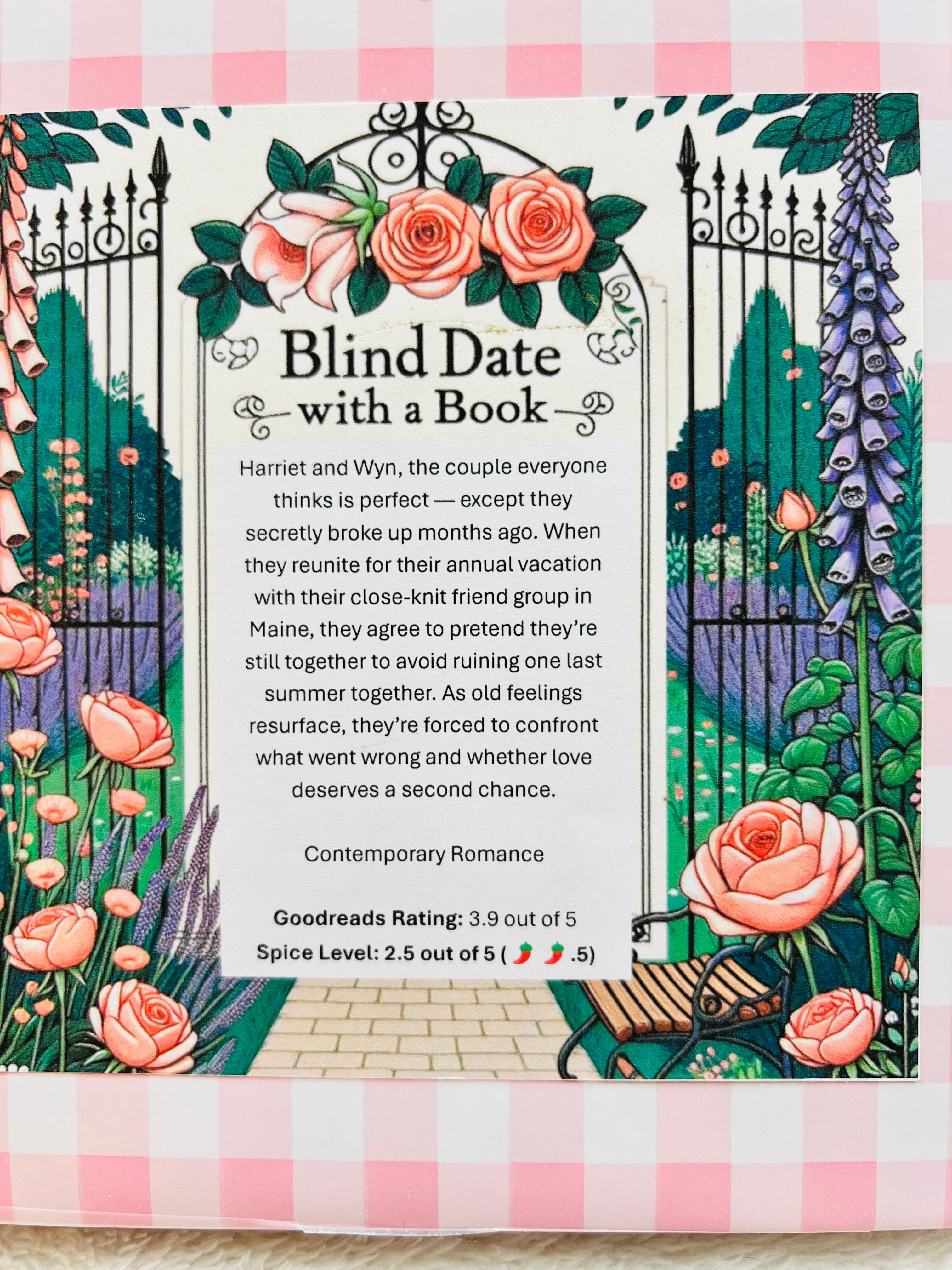 Contemporary Romance - New/Like New Blind Date with a Book 334
