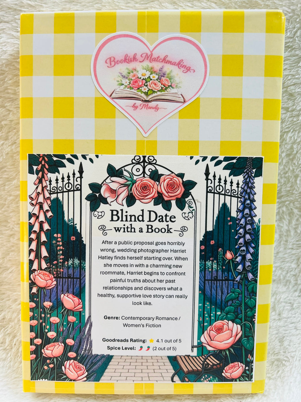 Contemporary Romance / Women's Fiction - New/Like New Blind Date with a Book 358