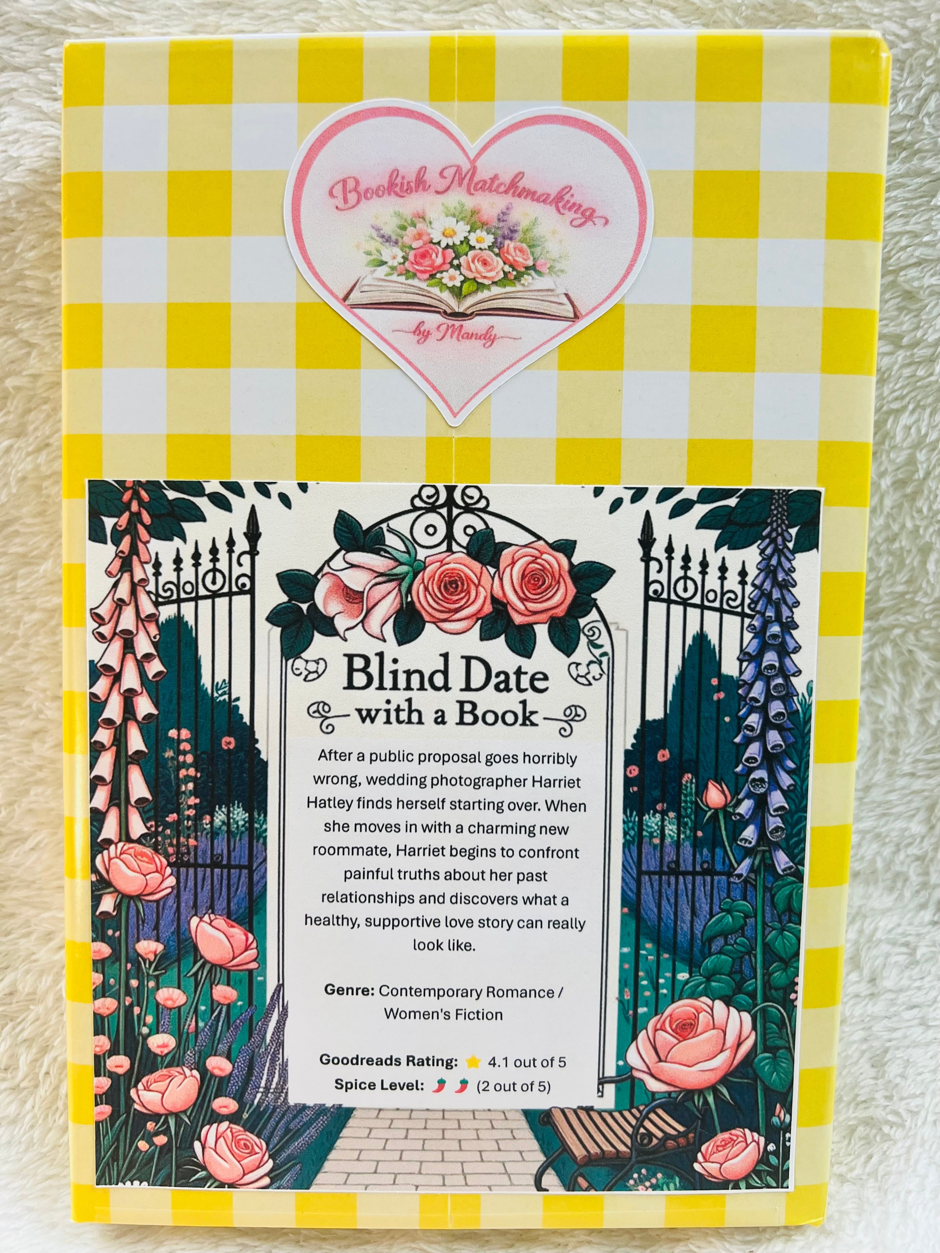 Contemporary Romance / Women's Fiction - New/Like New Blind Date with a Book 358