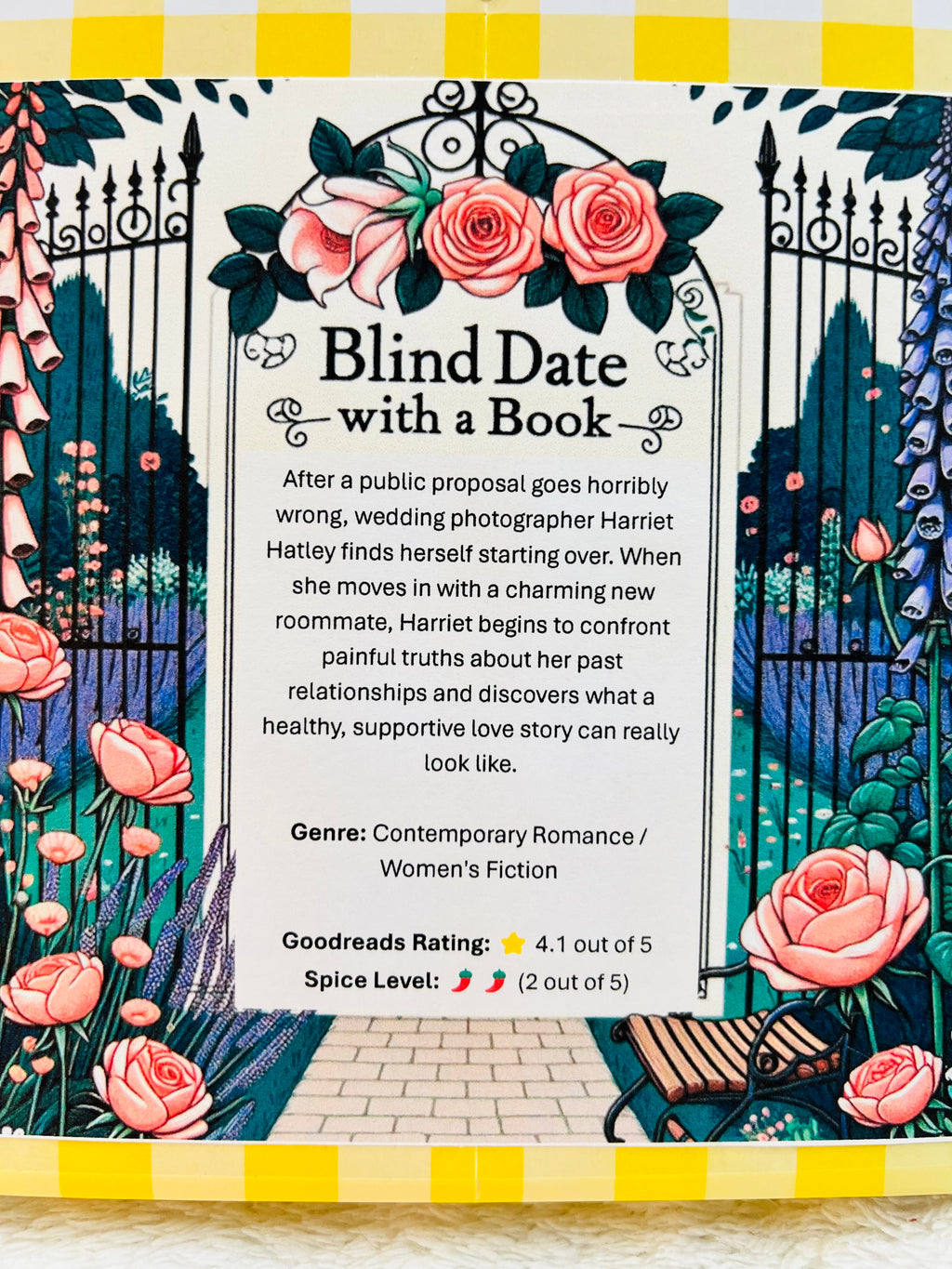 Contemporary Romance / Women's Fiction - New/Like New Blind Date with a Book 358