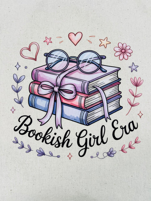 Bookish Canvas Tote Bag – Bookish Girl Era