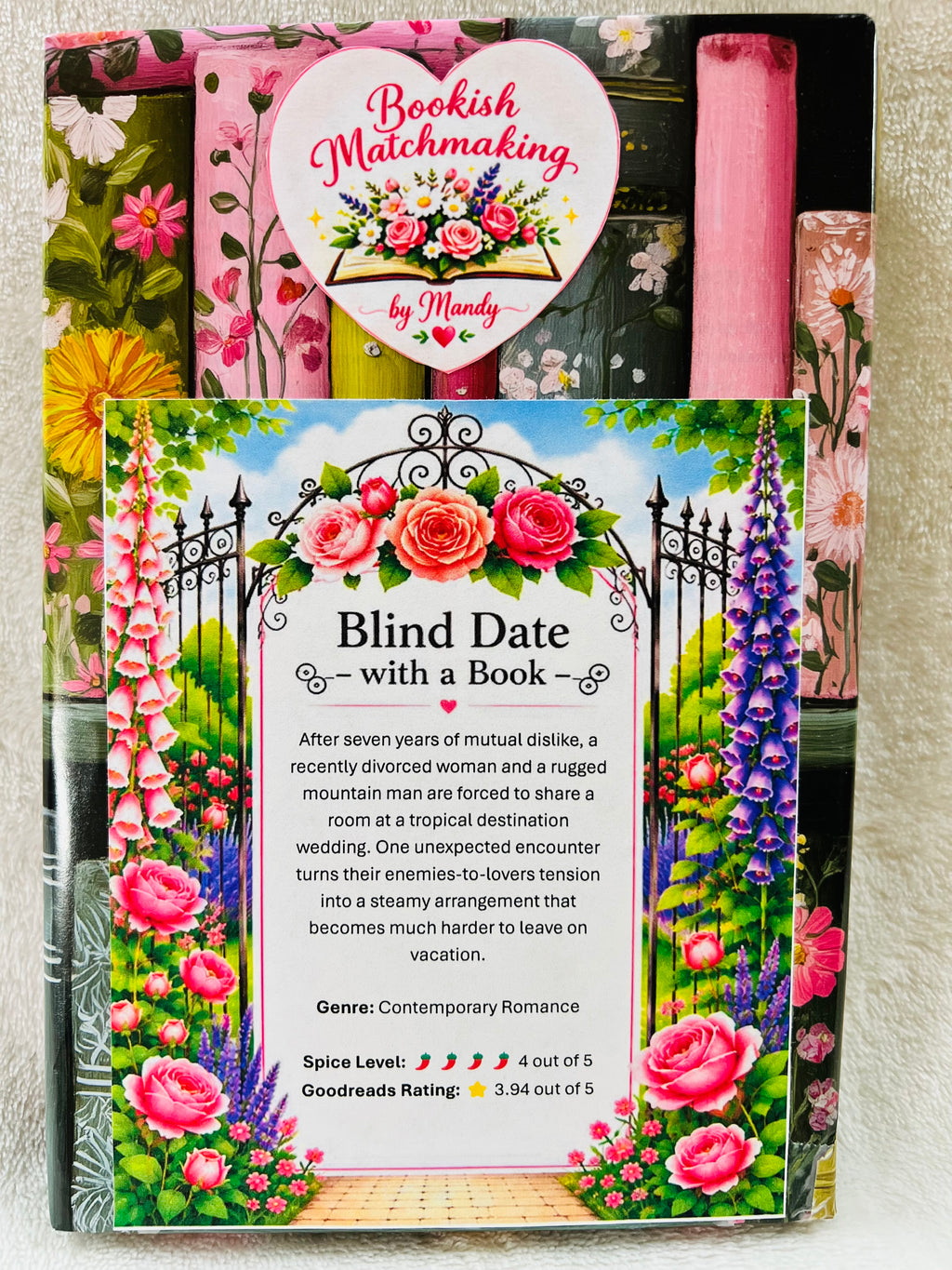 Contemporary Romance - Sprayed Edges Blind Date with a Book 412