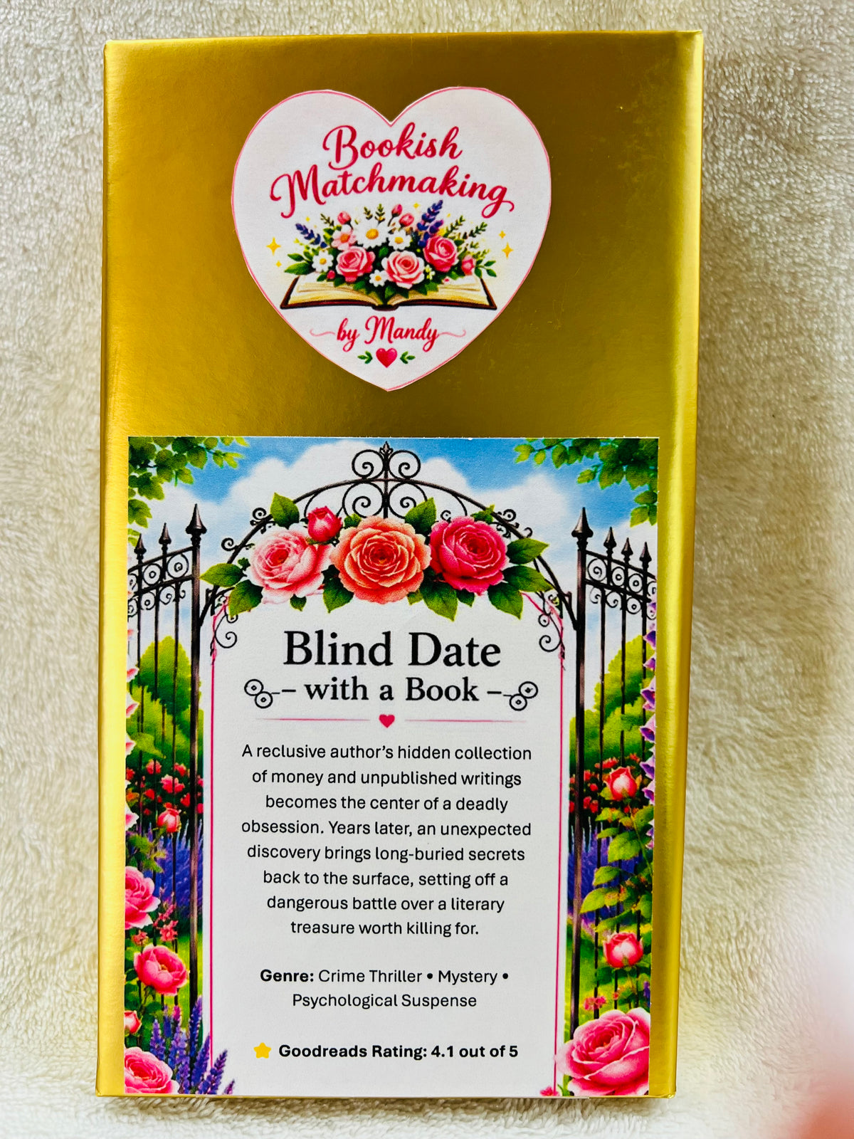 Psychological Thriller - New/Like New Blind Date with a Book Pocket 428