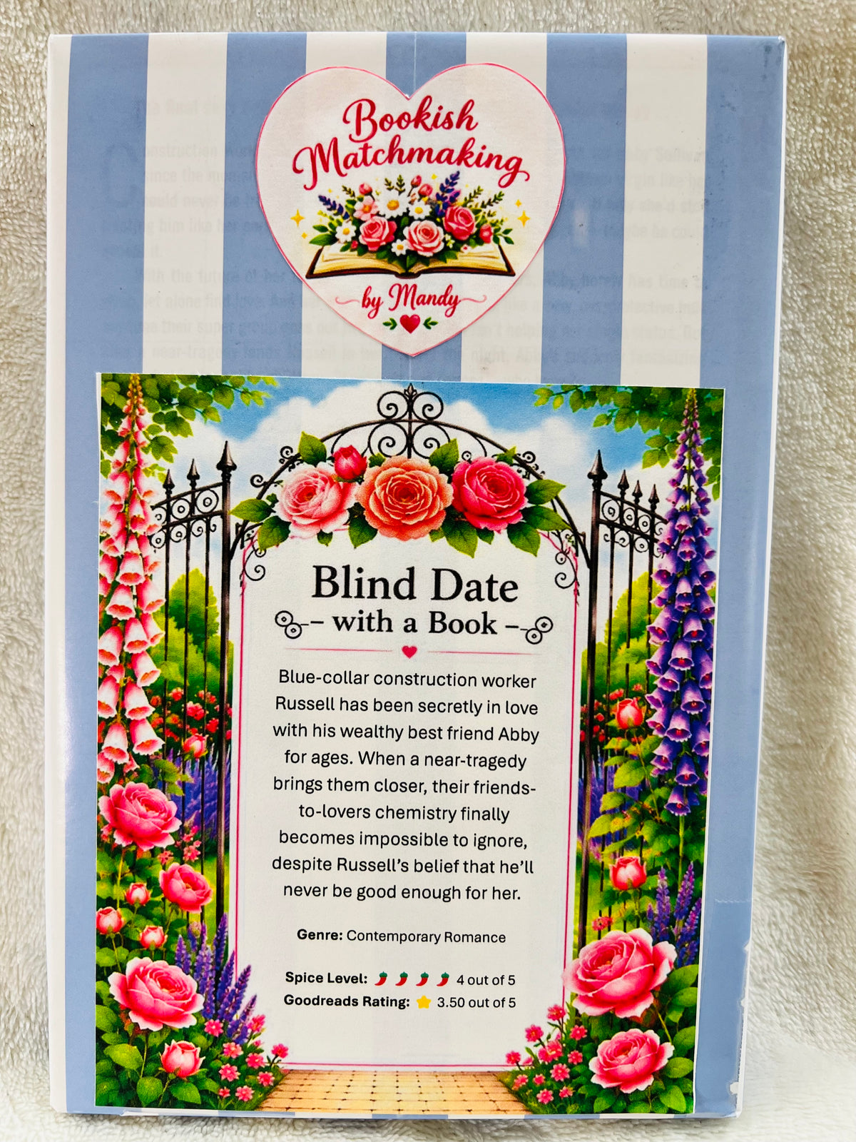 Contemporary Romance - New/Like New Blind Date with a Book 409