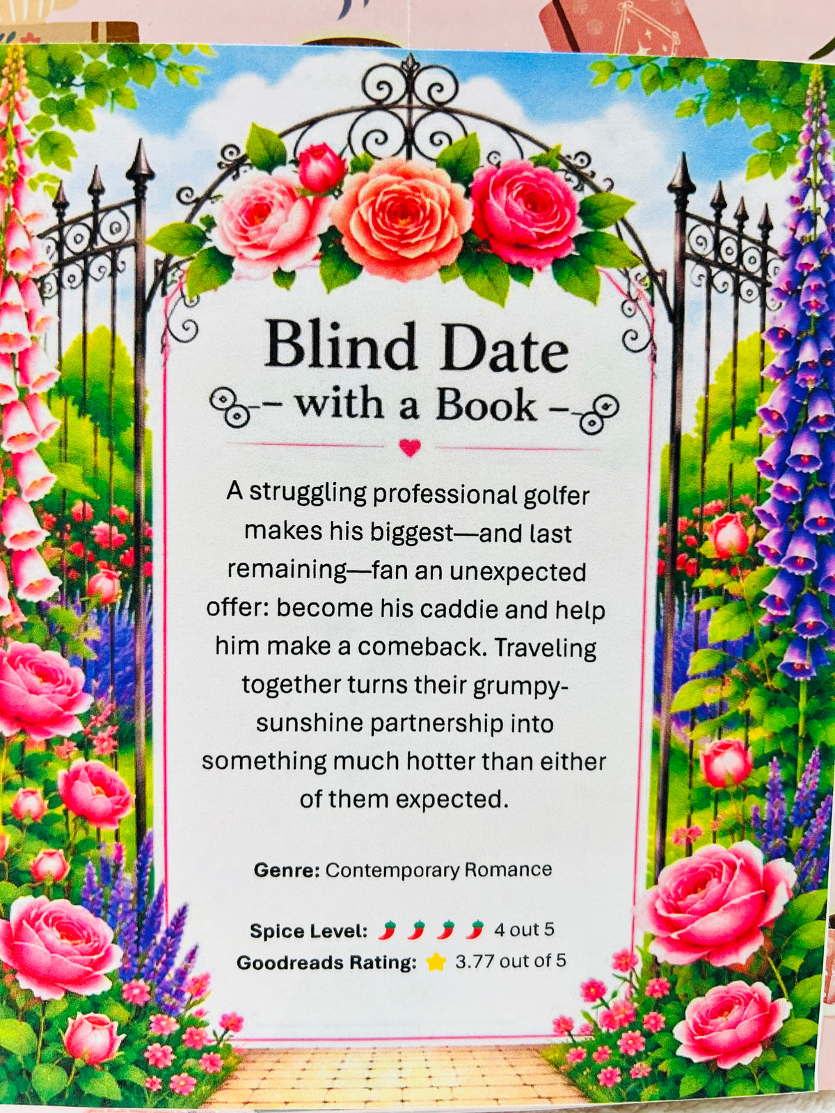 Contemporary Romance - New/Like New Blind Date with a Book 410
