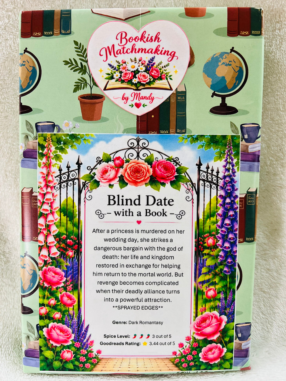Dark Romantasy - Sprayed Edges Blind Date with a Book 401