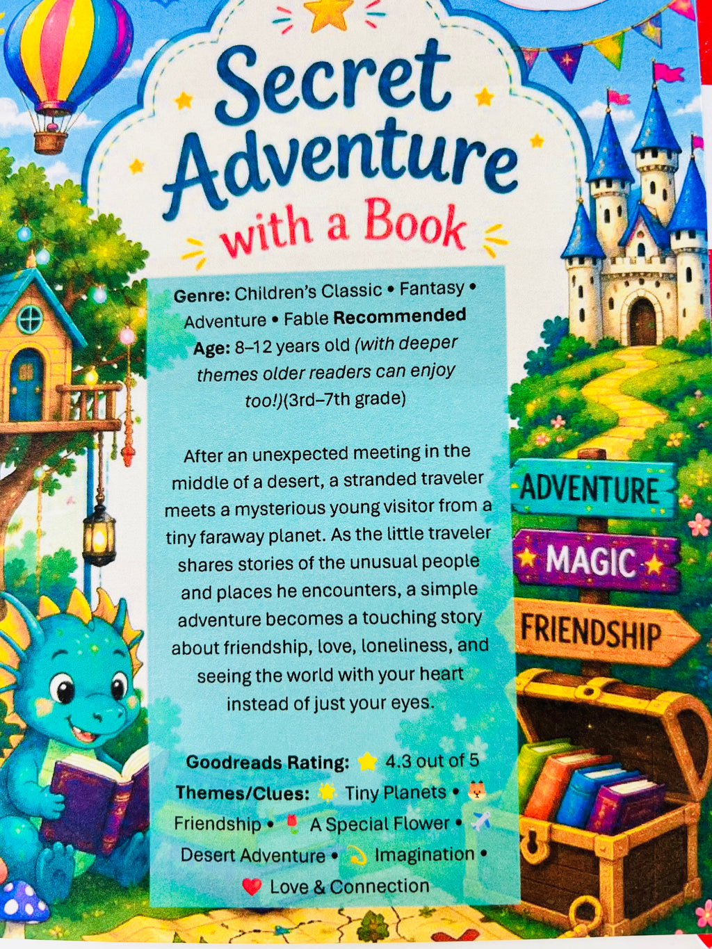 New Secret Adventure with a Book - Children age 8–12 years (Grades 3–7) 426