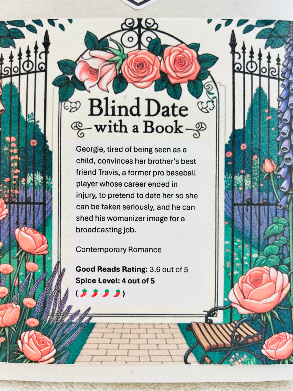 Contemporary Romance - New/Like New Blind Date with a Book 120
